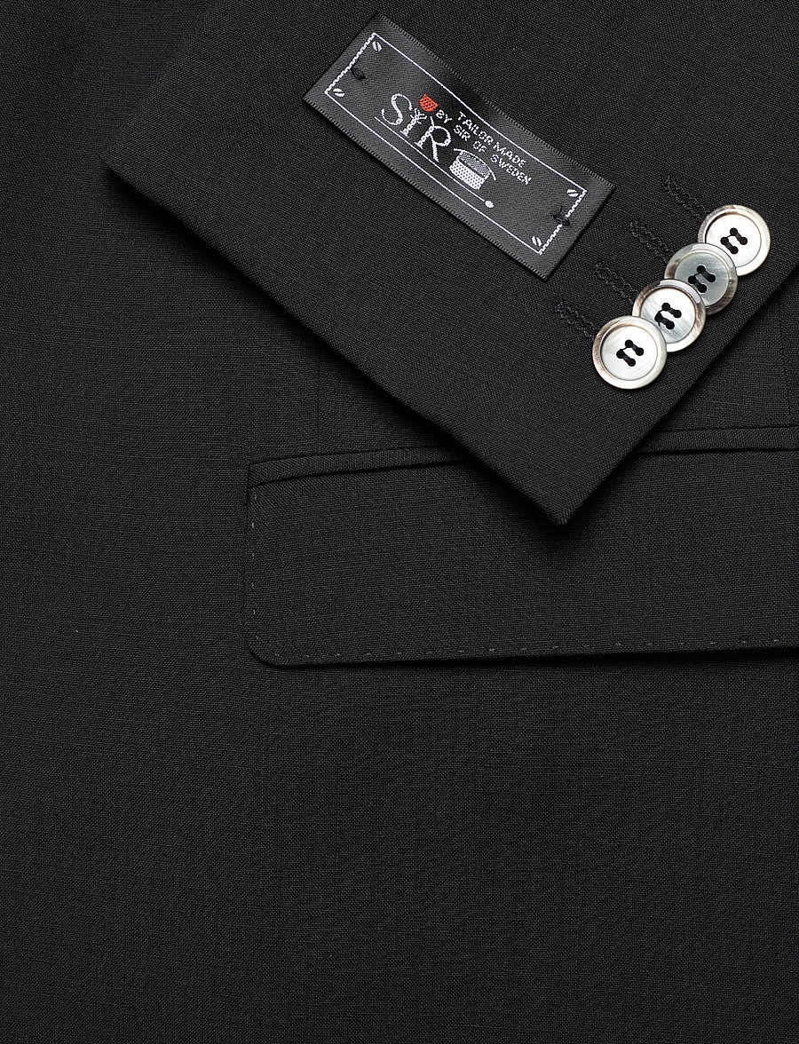 SIR of Sweden - Eliot Jacket - einreiher - black - 3