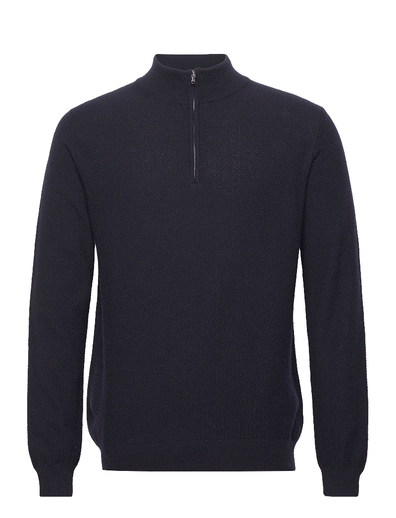 SIR of Sweden - Gunvald - tõmblukk-kaelusega džemprid - navy - 0