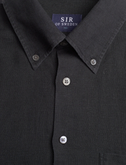 SIR of Sweden - Jerry Shirt - linasest riidest särgid - black - 2