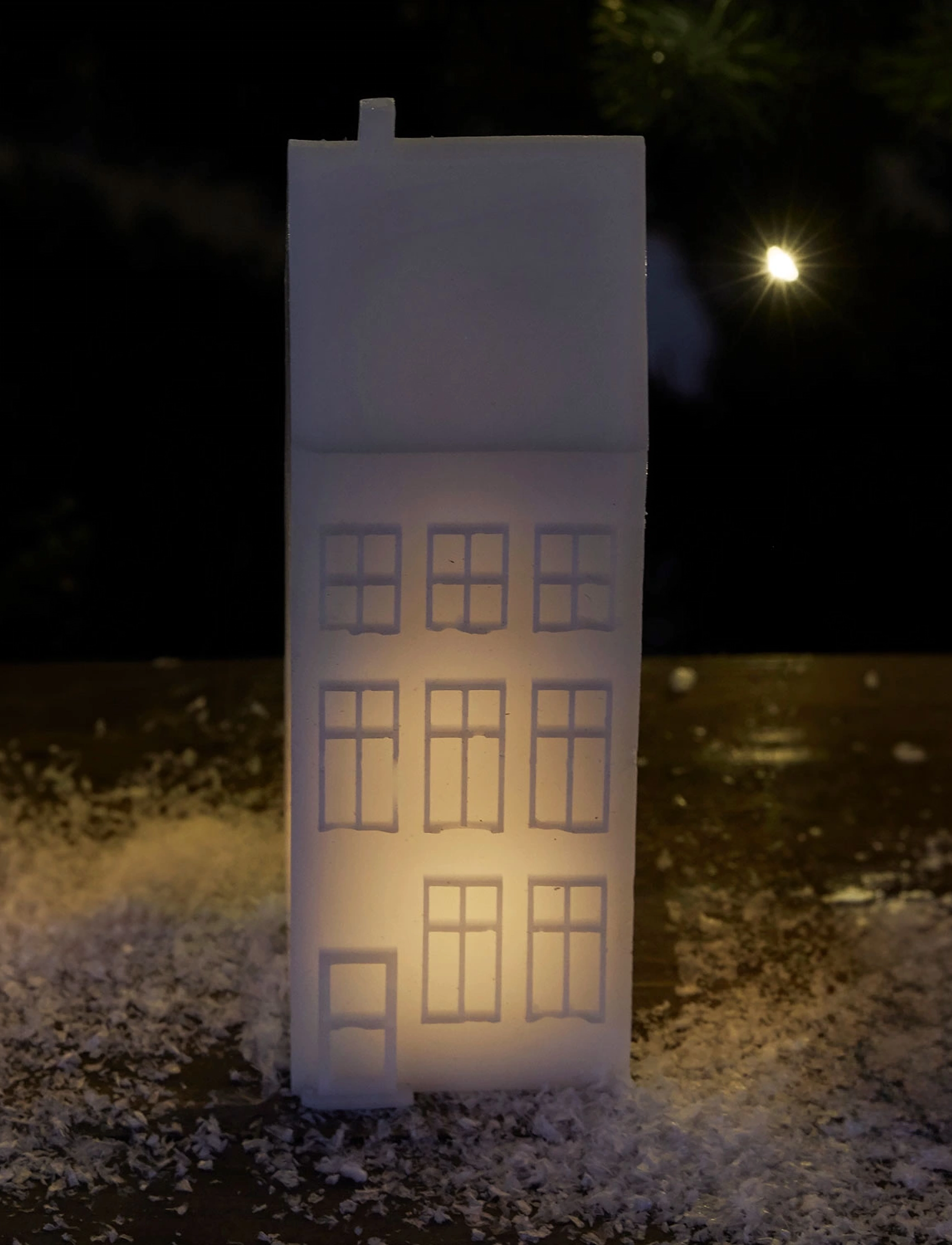 Sirius Home København Nyhavn, H:17.5 cm, Christmas Decoration, Weiß - Accessories, Homeware