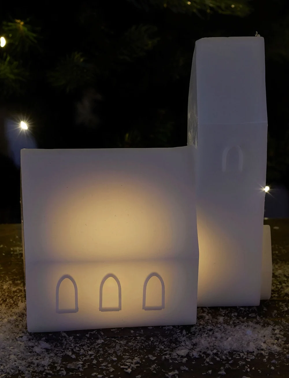 Sirius Home - København Kirke - weihnachtsdekoration - white - 1