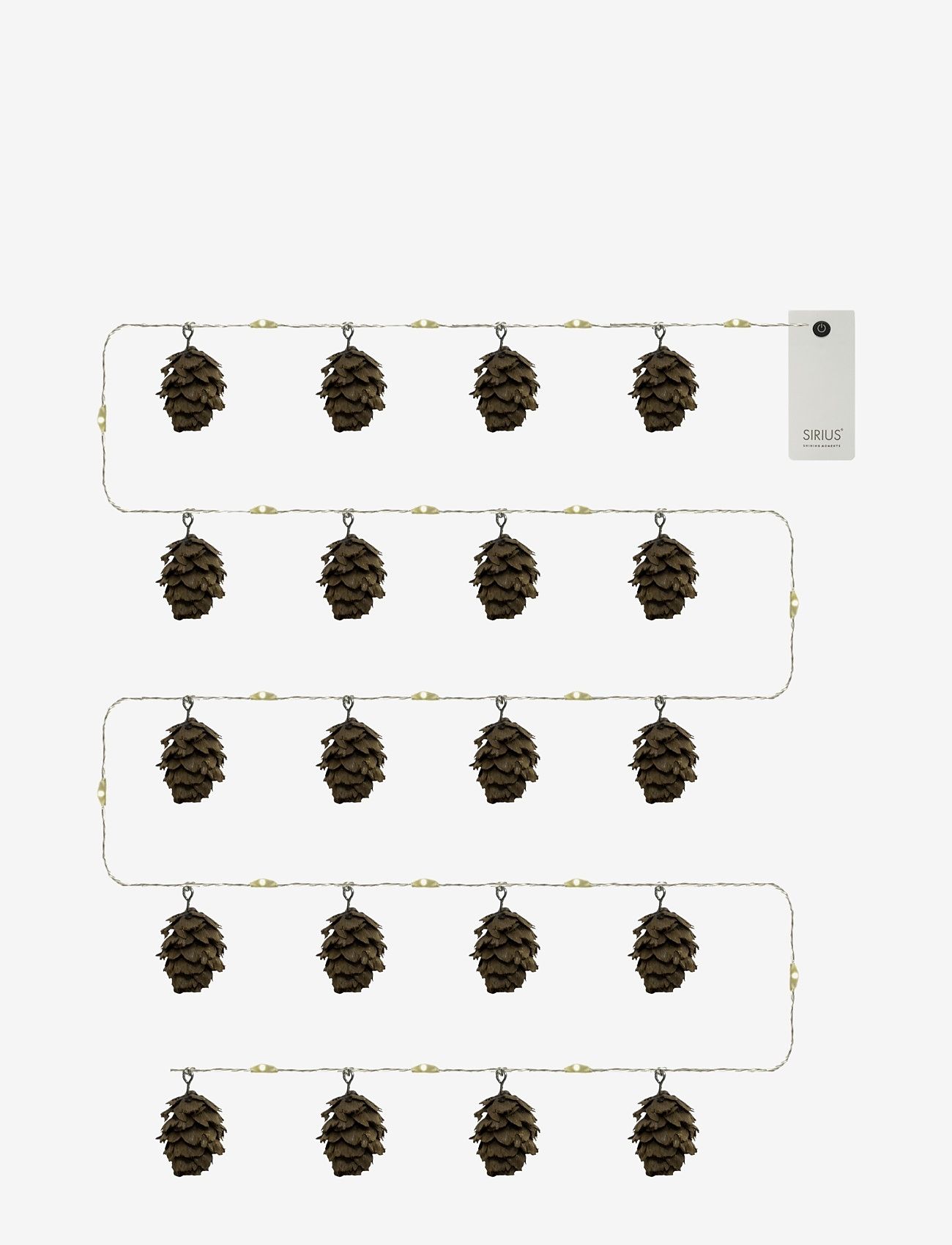 Sirius Home - Molly lyskæde kogler - brown - 0