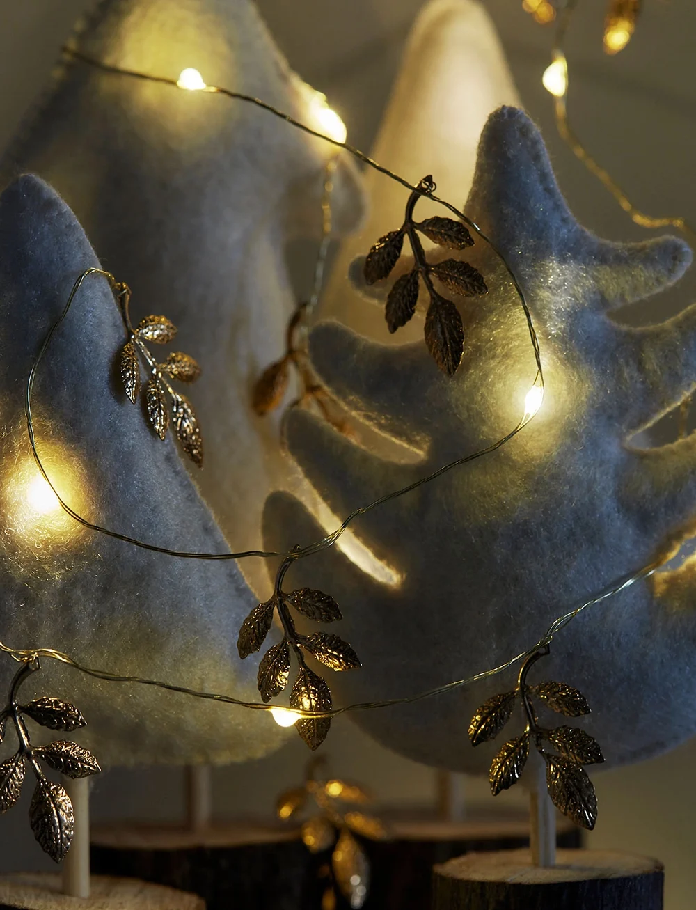 Sirius Home - Marlin Lyskæde - osta hinna alusel - gold - 3