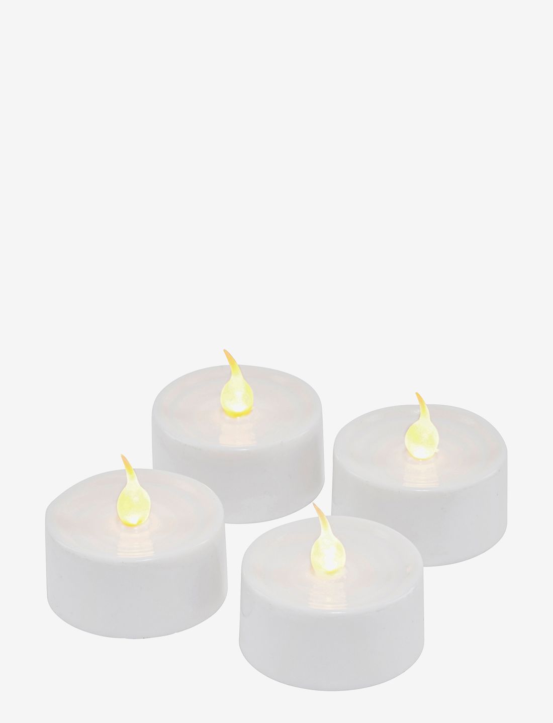 Sirius Home - Lone Battery Light, 4 pcs set - led kerzen - white - 0