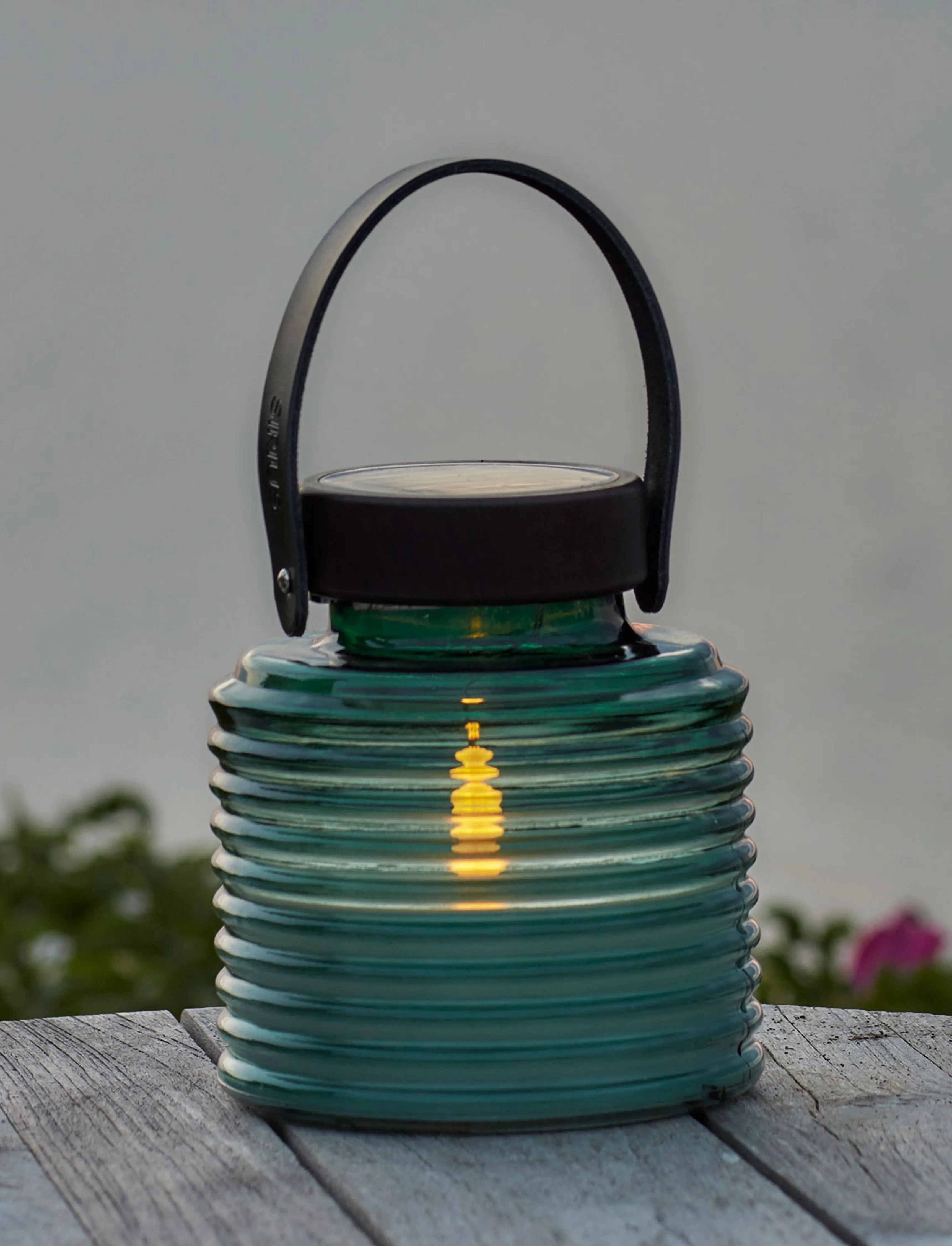 Sirius Home Aston Solar Krukke, Ø14Xh16Cm, Grøn, One Size, Outdoor Lighting, Grün - Lanterns, Homeware