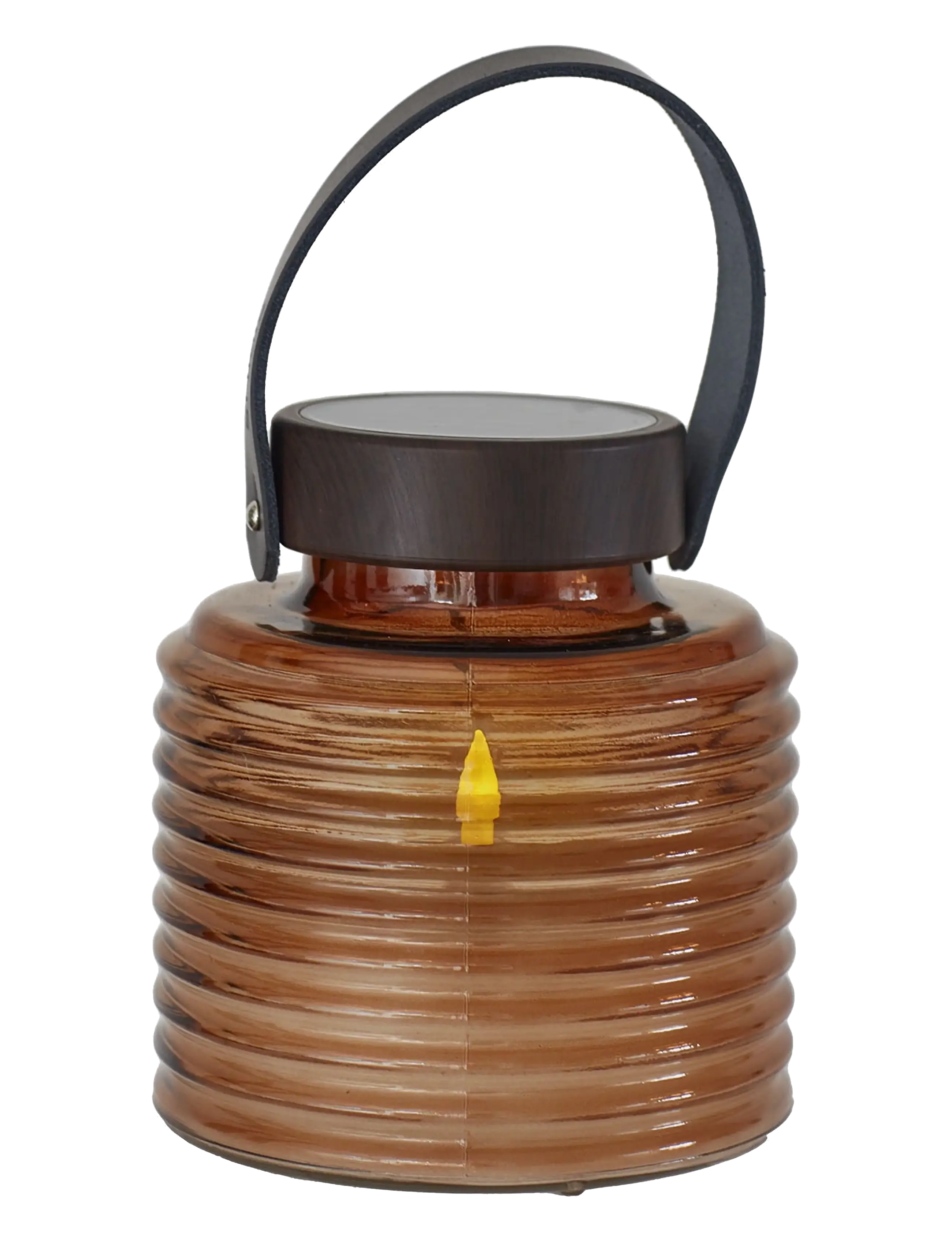 Sirius Home Aston Solar Krukke, Ø12xH12cm, Rav - Neuheiten - AMBER / brown