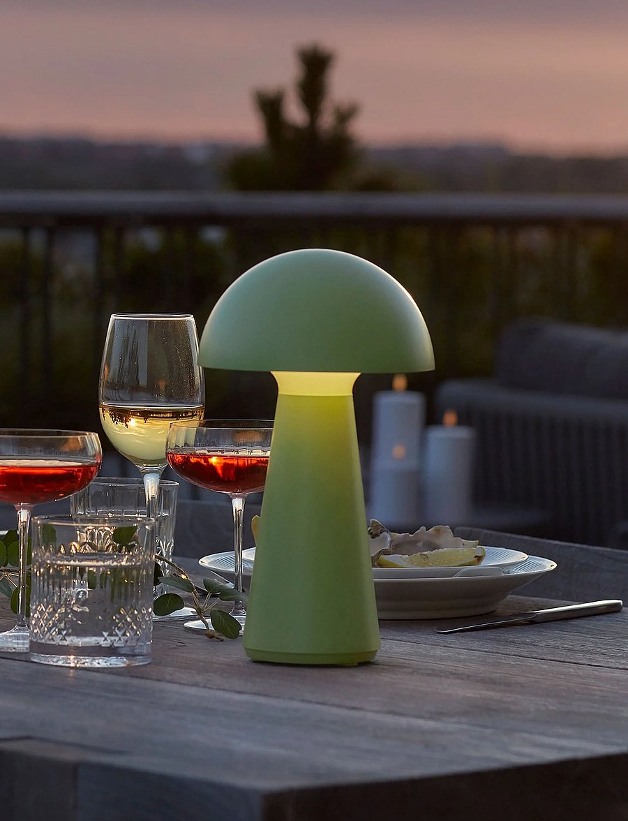 Sirius Home - Sam Genopladelig H28cm, Spring Green - mobile lampen - spring green - 2