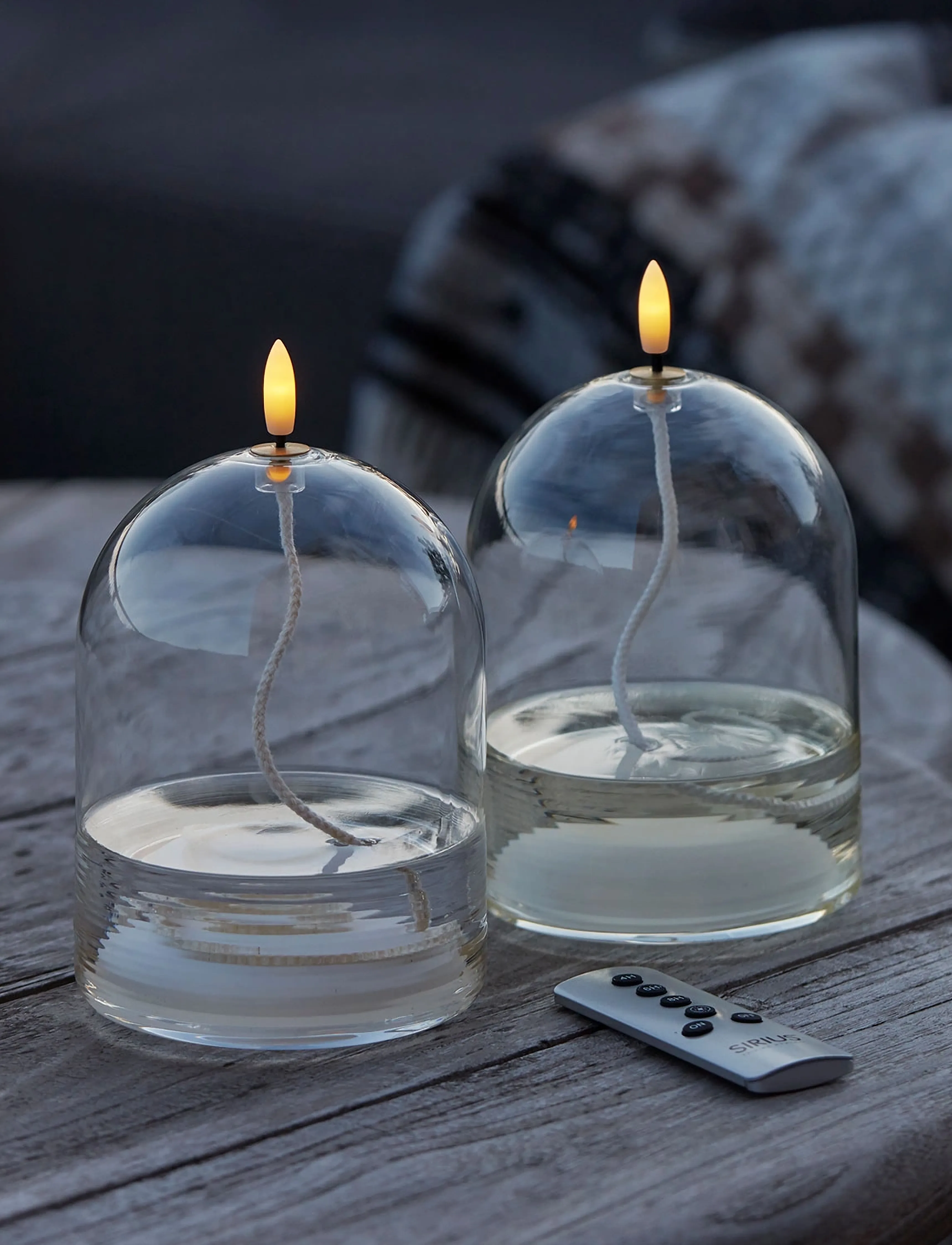 Sirius Home Dea H11Cm, Klar, One Size, Candlesticks & Tealight Holders, Nackt - Oil Lamps, Homeware