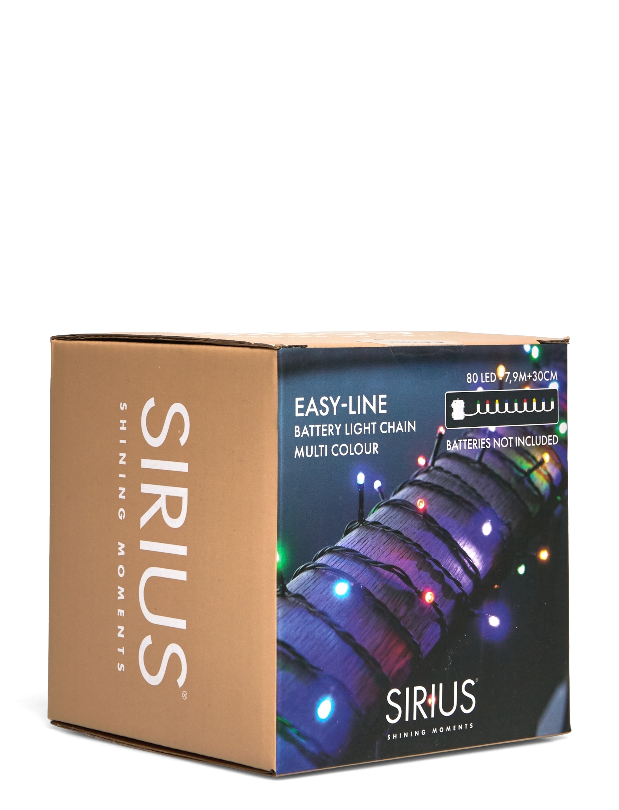 Sirius Home - EasyLine Batterylight 80 LED - julgranspynt - black - 1