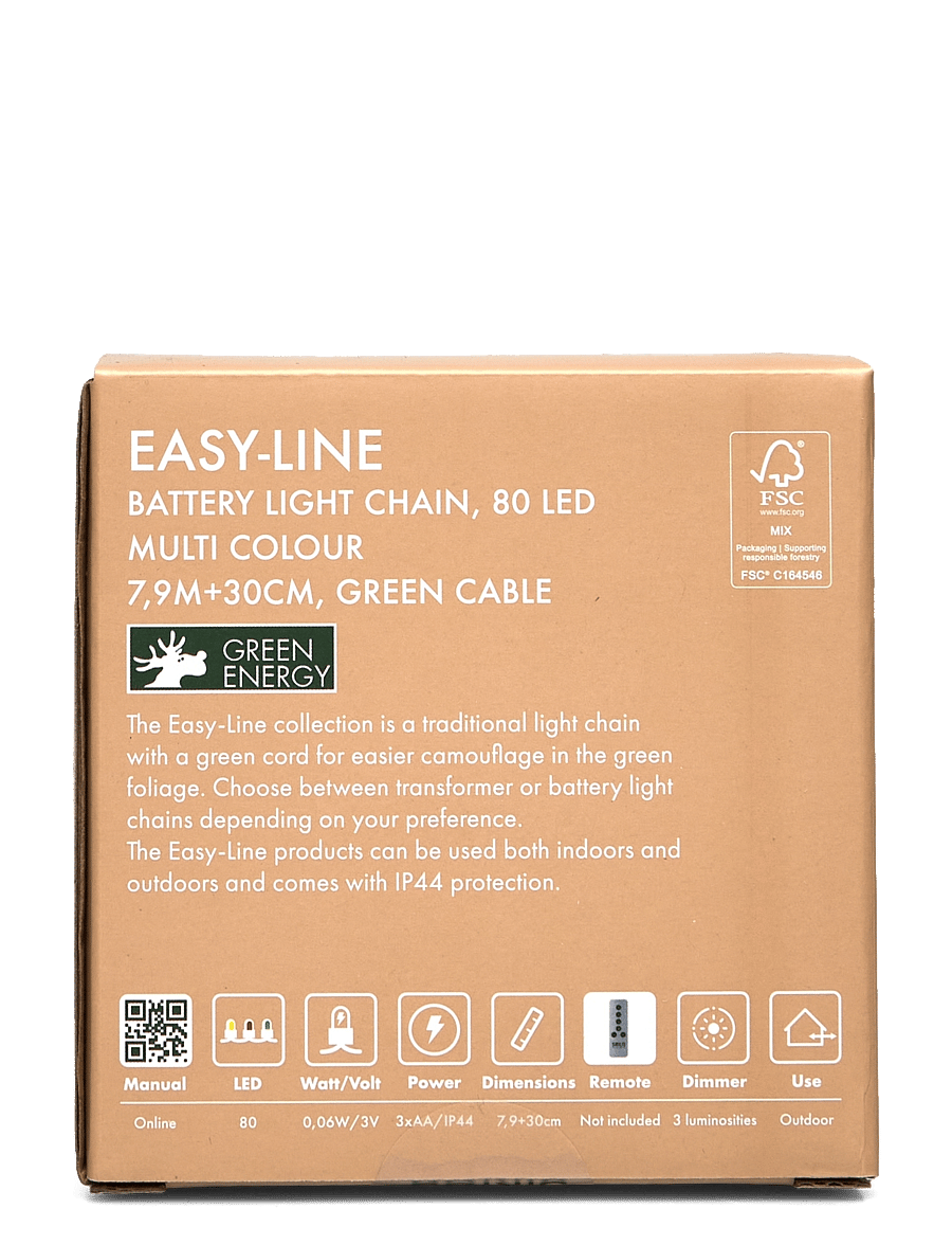 Sirius Home - EasyLine Batterylight 80 LED - weihnachtskugeln - black - 2