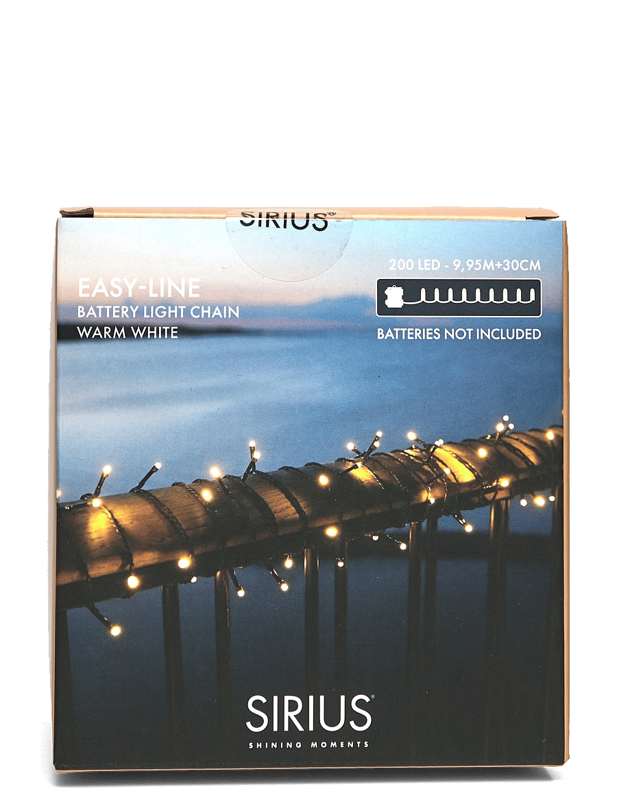 Sirius Home - Easy-Line Batterylight 200 LED - Éclairage de noël - black - 0