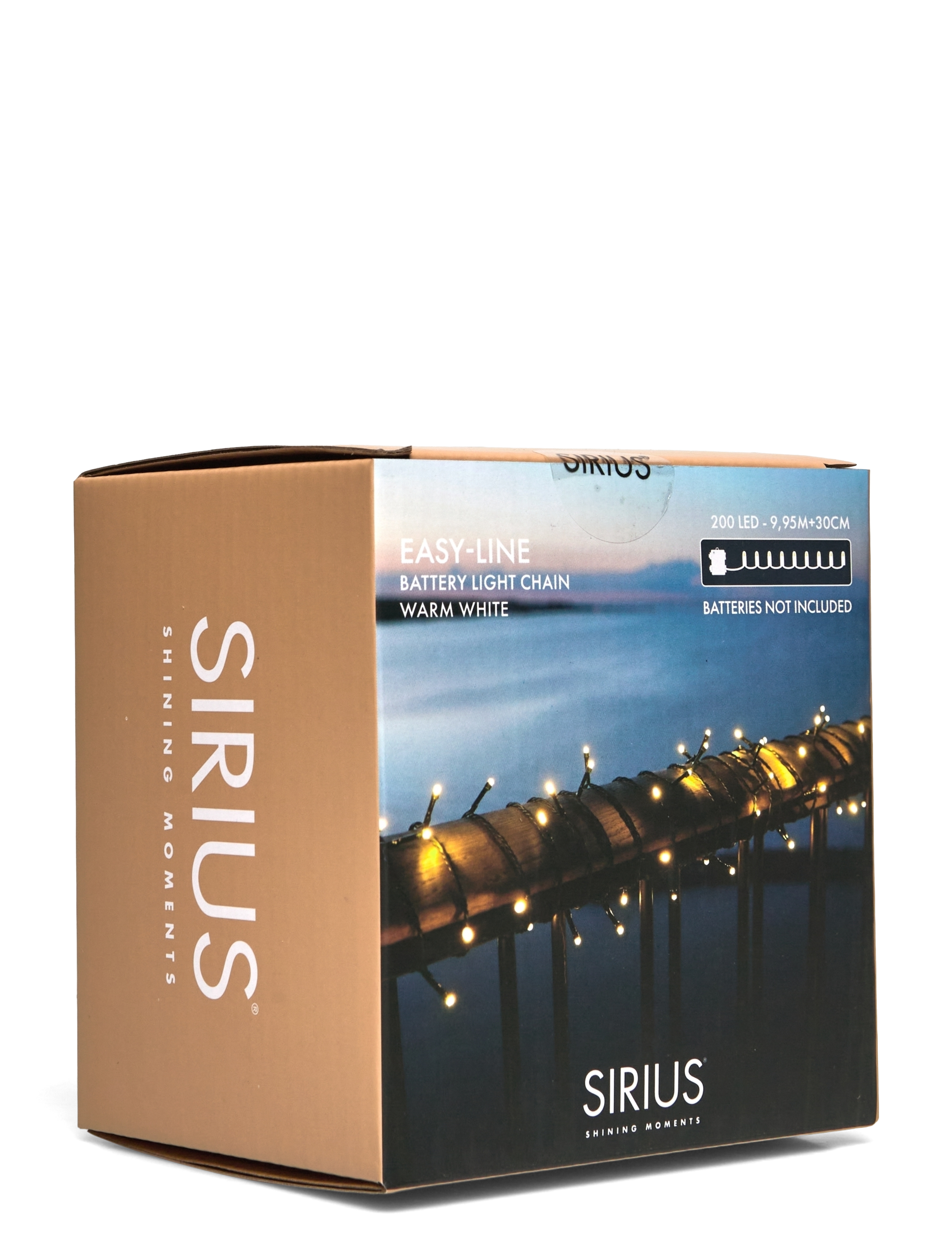 Sirius Home - Easy-Line Batterylight 200 LED - weihnachtsbeleuchtung - black - 1