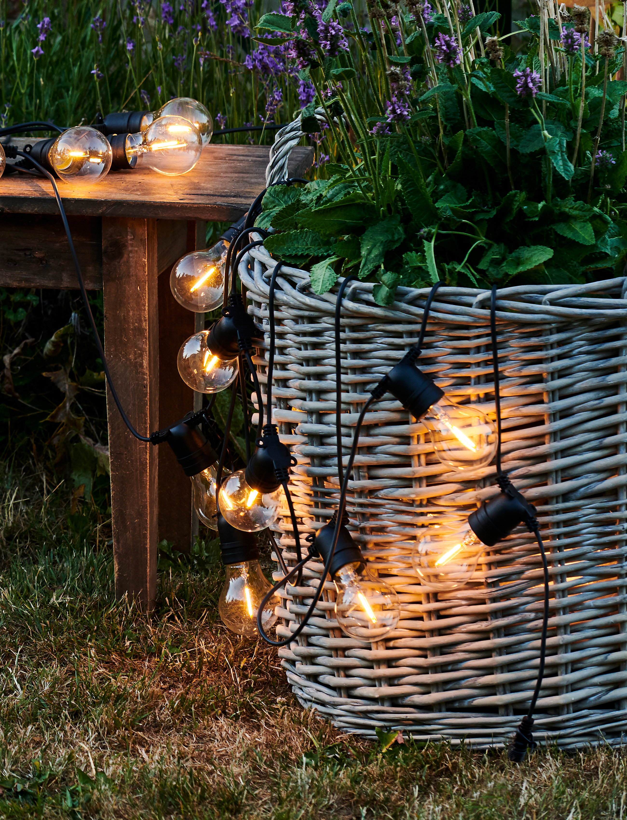 Sirius Home Tobias Startset,10 Led Bulbs, L:4.5M, Outdoor Lighting, Nackt - Garden Lights, Homeware