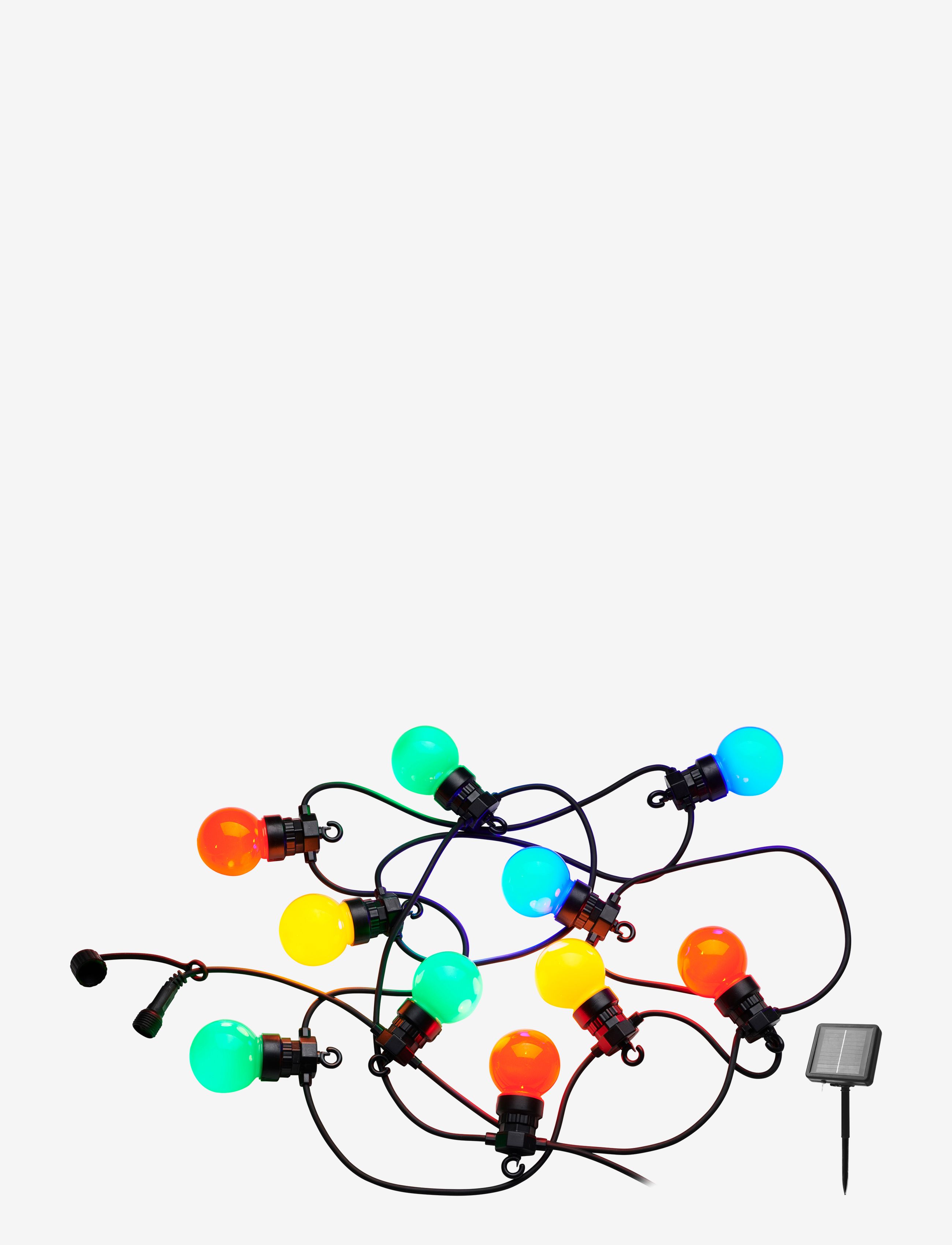 Sirius Home Lucas Solar Startset, 10 Led Bulbs - Udendørsbelysning - MULTI-COLORED / multi