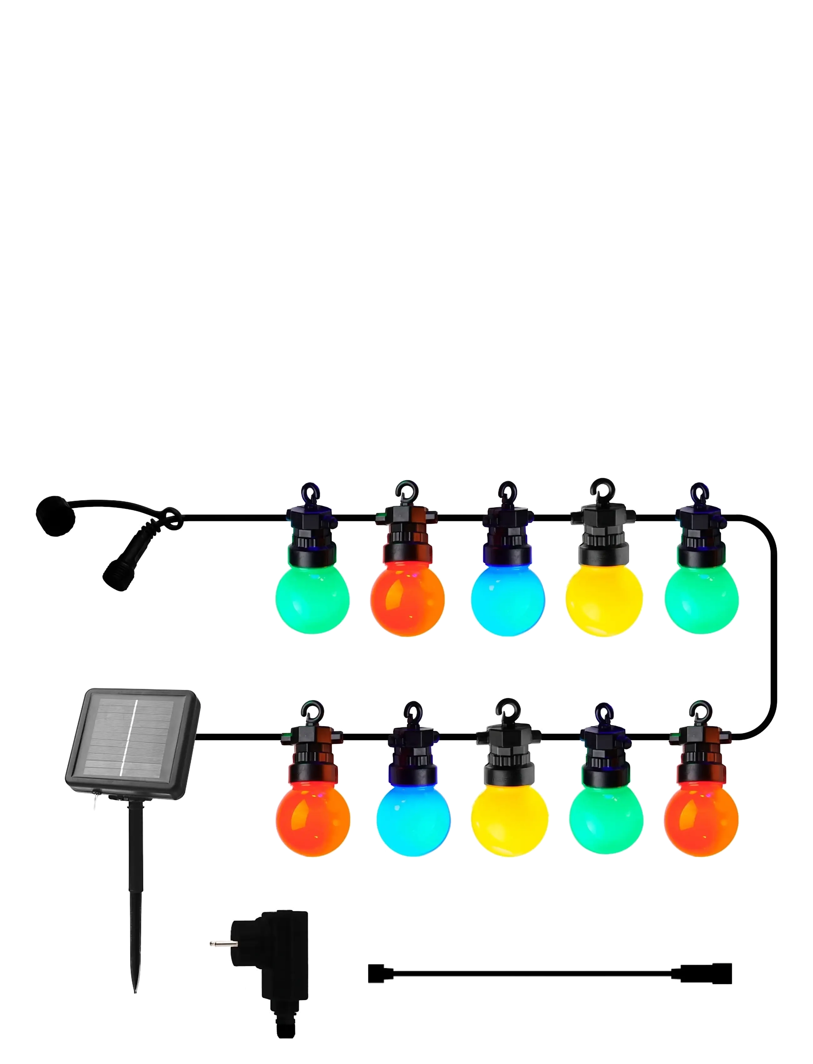 Sirius Home Lucas Combi Solar/Transformer startsæt, 10L, Multi - Buitenverlichting - MULTI-COLOURED / multi