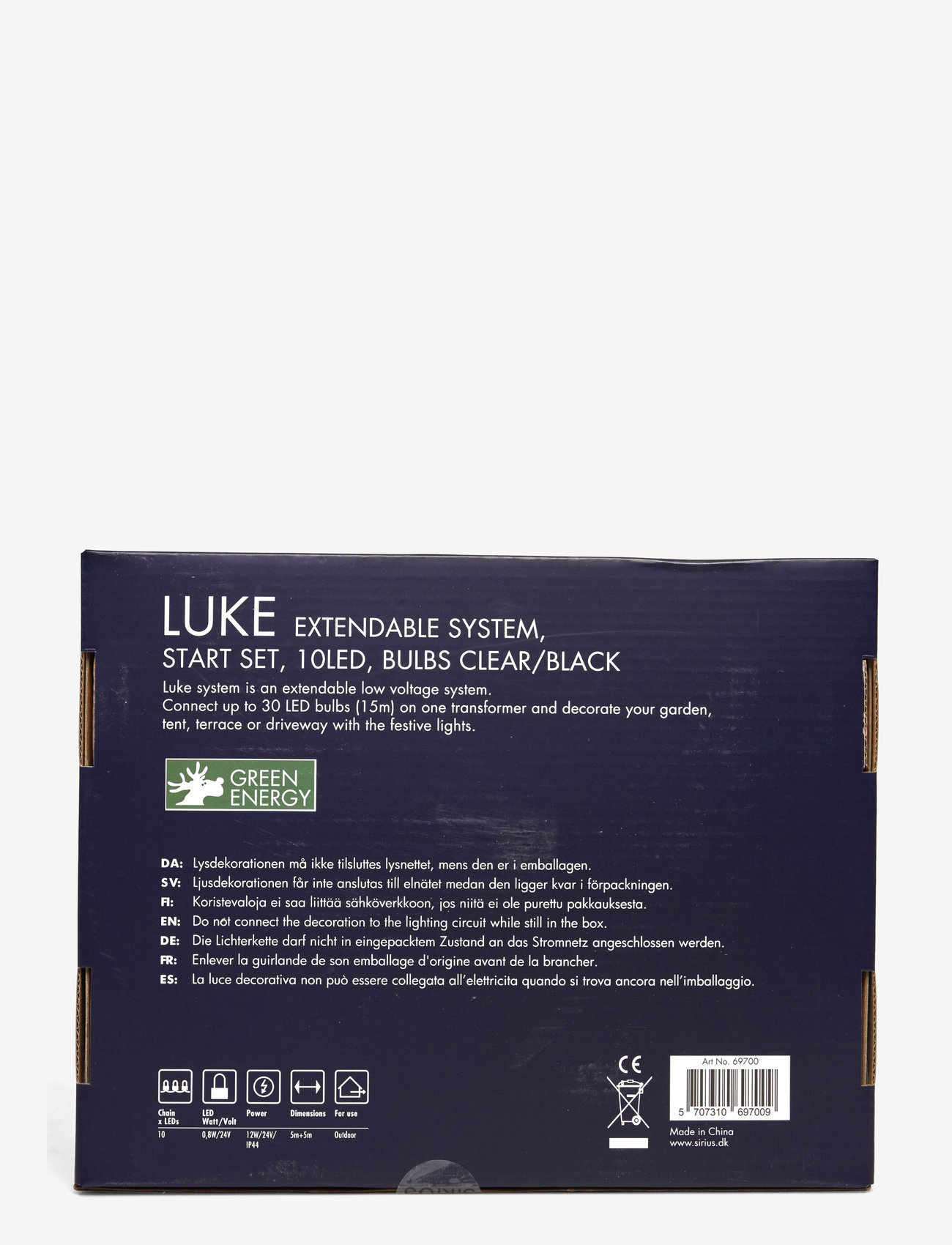 Sirius Home - Luke Startset - nach preis einkaufen - clear - 2
