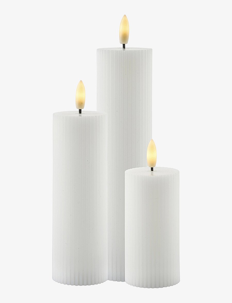Sirius Home - Smilla 3 stk Set Rechargable - laternen - white - 1