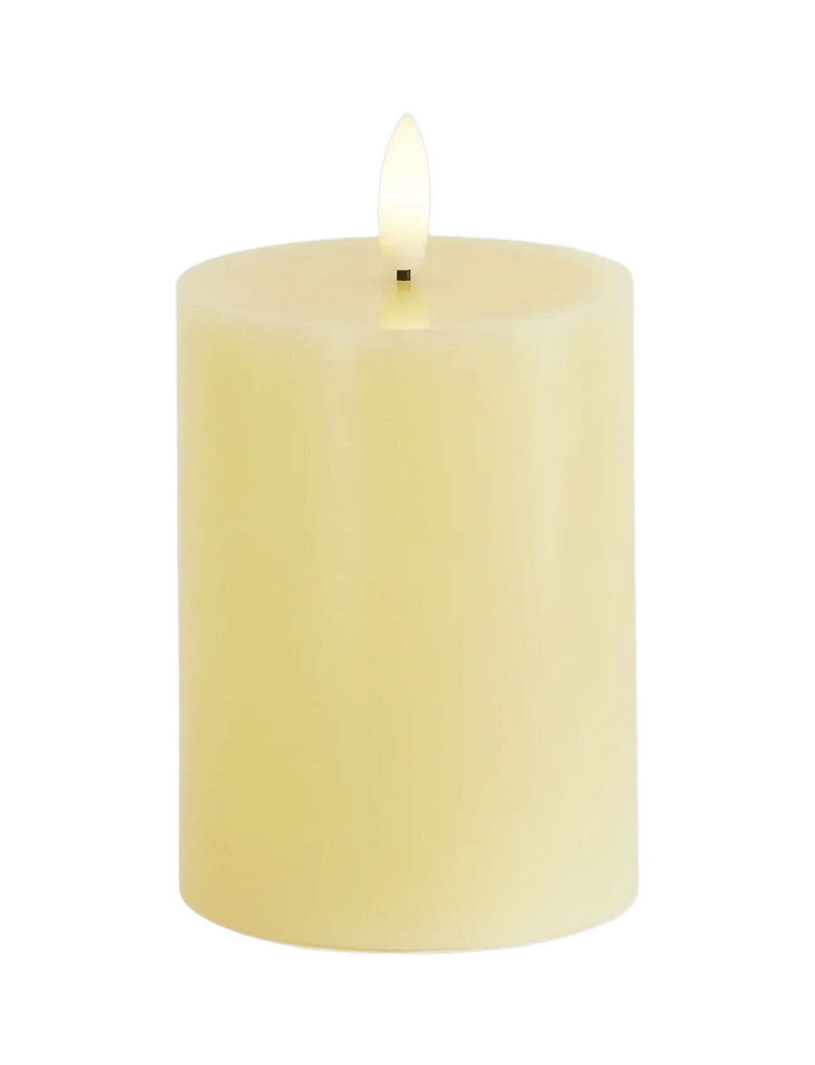 Sirius Home - Sille Ø7,5x10cm, Pale Yellow - led küünlad - pale yellow - 1