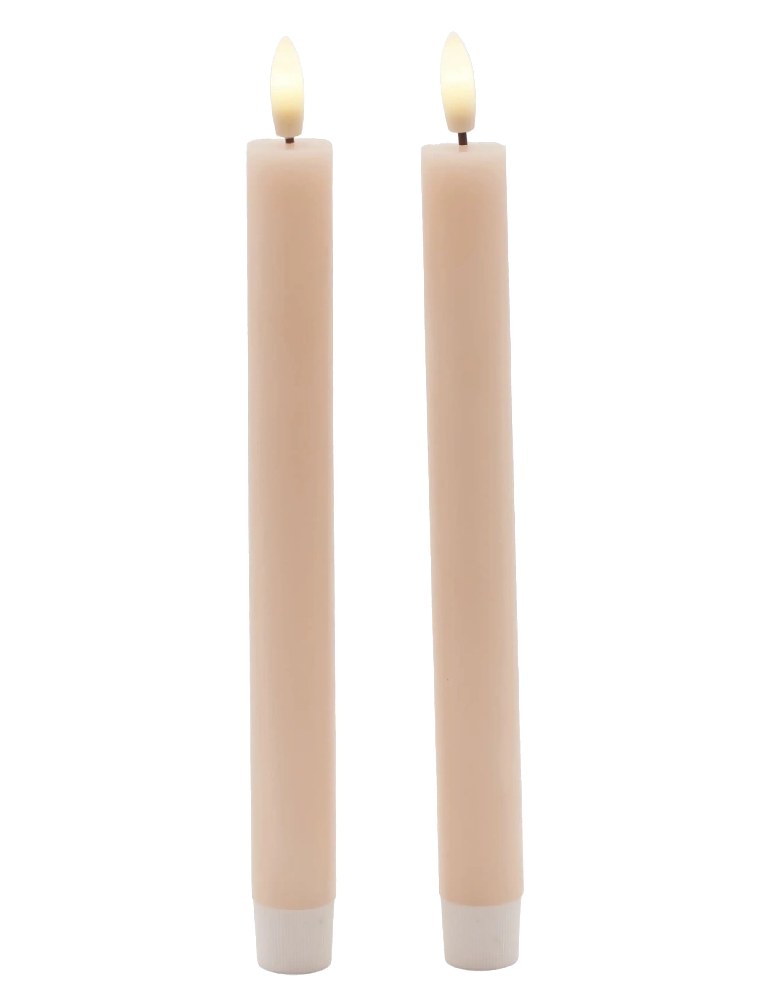 Sirius Home Sille Krone 2 Stk. sæt, Ø2x25cm, Dusty Peach - Sirius Home - DUSTY PEACH / pink/rose