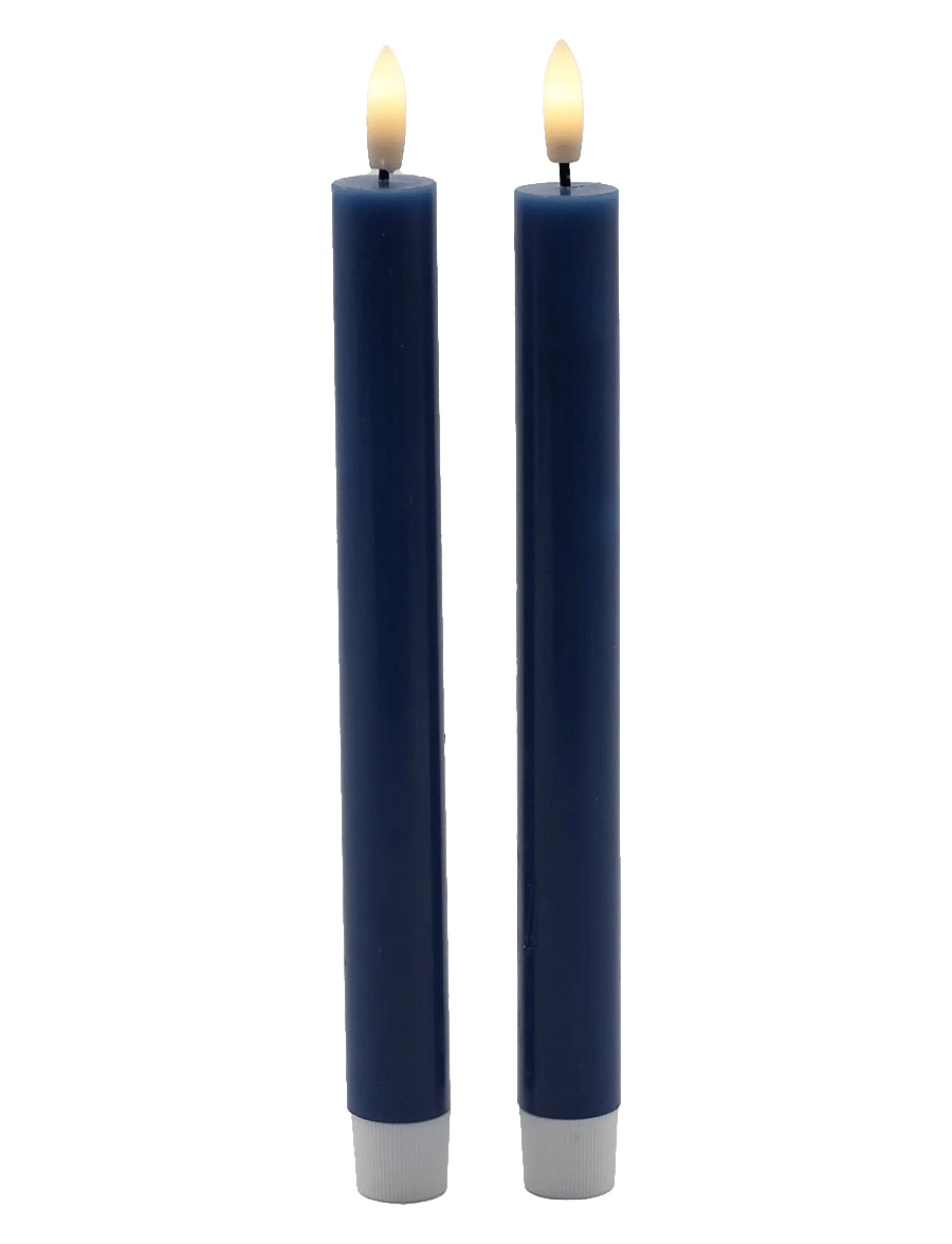 Sirius Home - Sille Krone 2 Stk. sæt, Ø2x25cm, Deep Ocean - led küünlad - deep ocean - 1