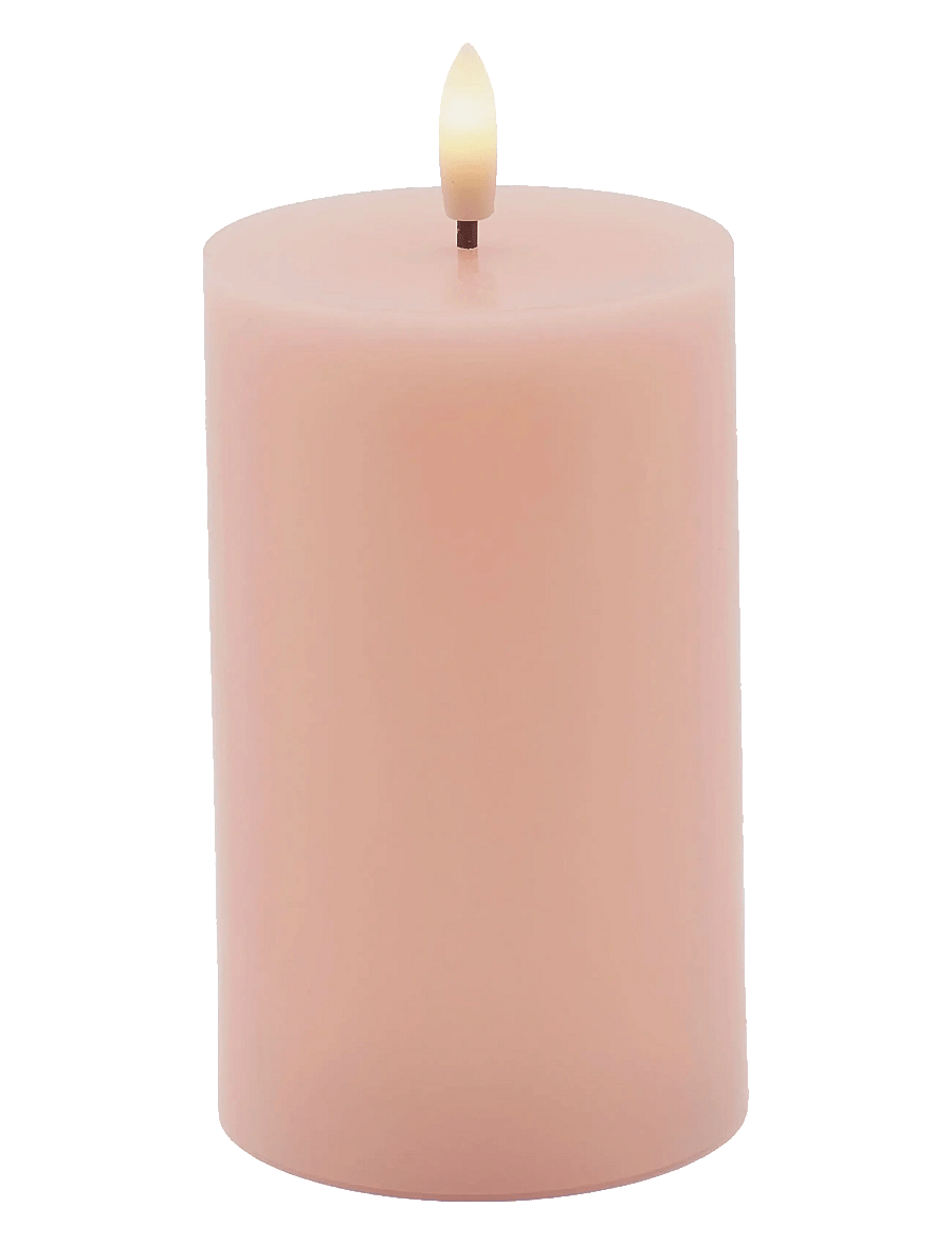Sirius Home - Sille Ø7,5x12,5cm, Dusty Peach - led küünlad - dusty peach - 1