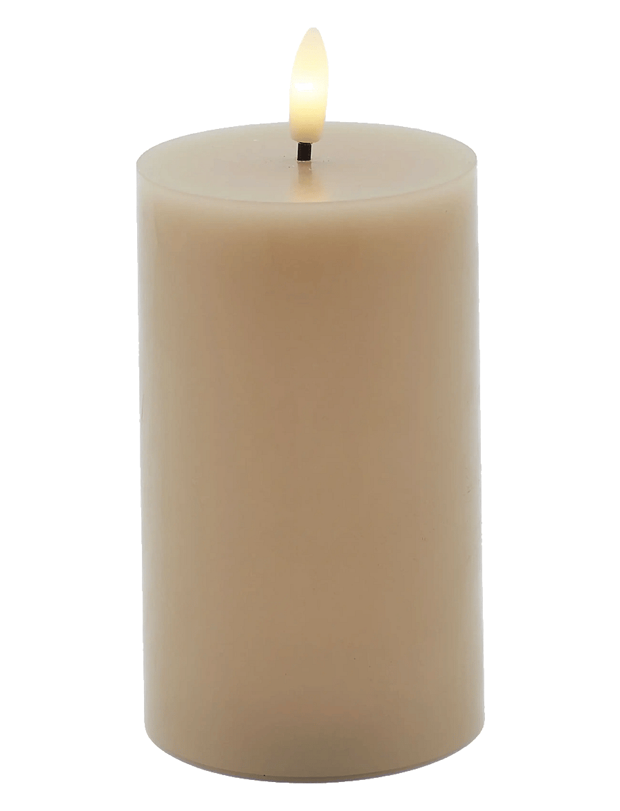 Sirius Home - Sille Ø7,5x12,5cm, Light Caramel - led küünlad - light caramel - 1