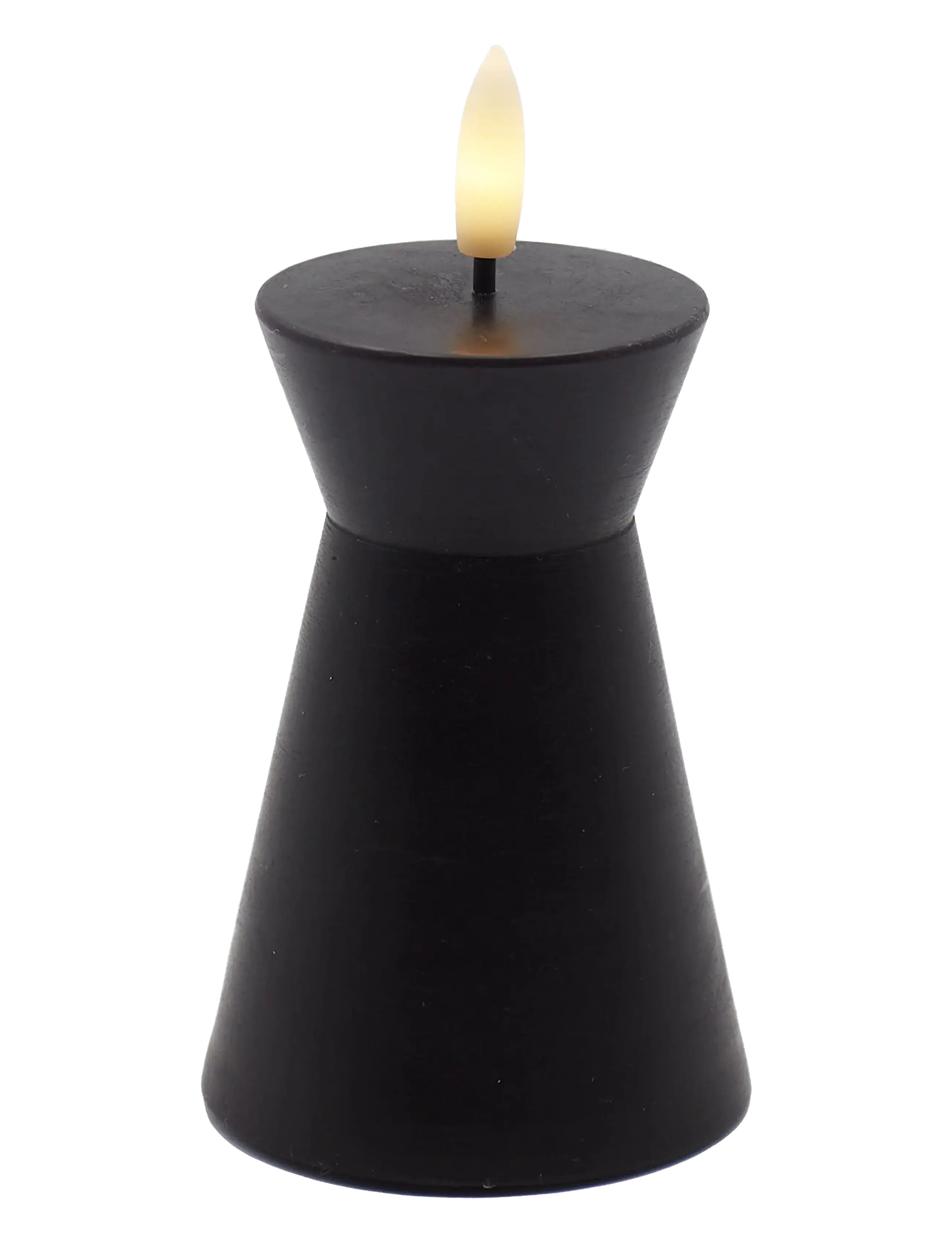Sirius Home Nordisk Skulptur, Sille Kegle Ø6,5x10 cm, Sort - Interiør - BLACK / black