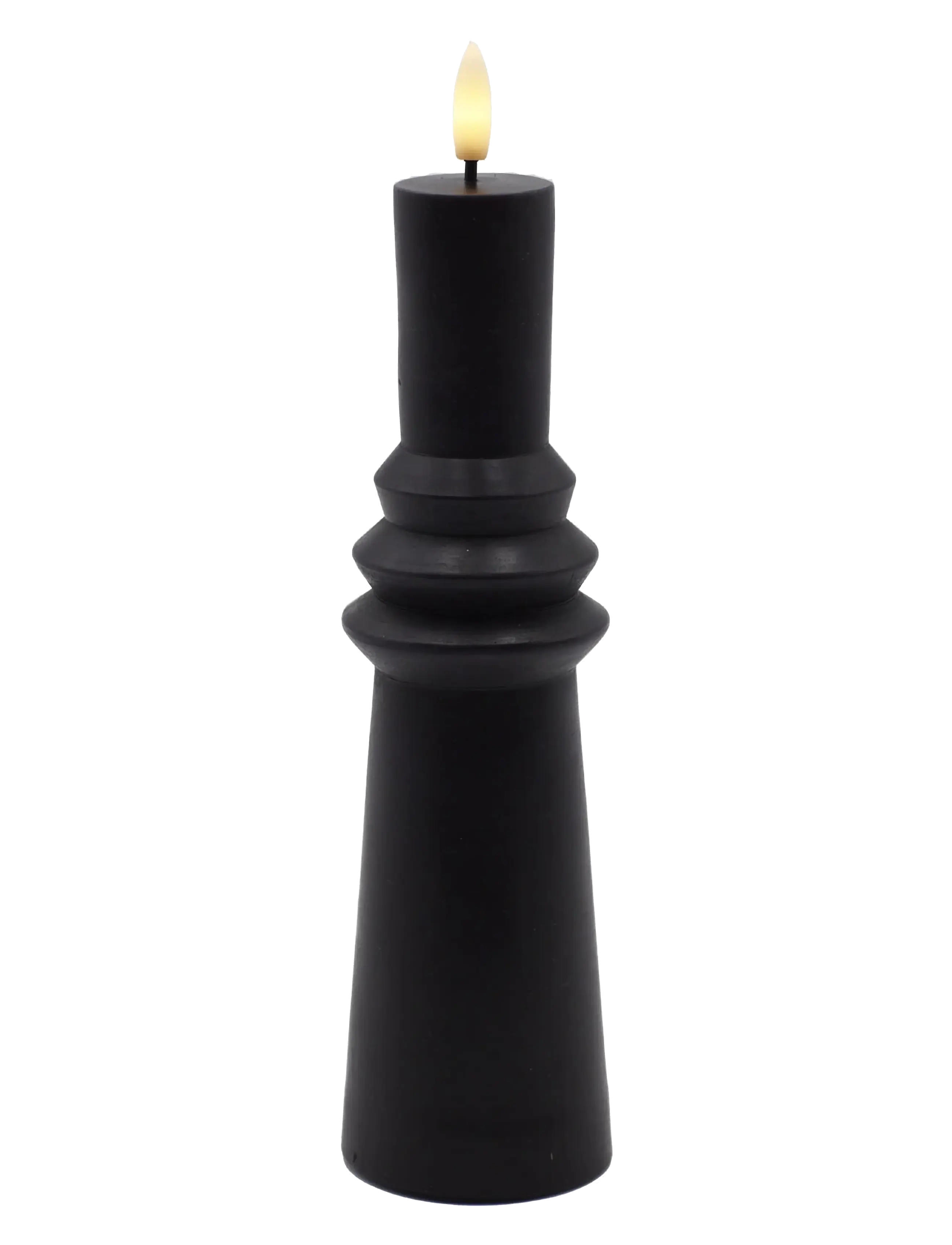 Sirius Home Nordisk Skulptur, Sille Ringet Ø6x22 cm, Sort - Sirius Home - BLACK / black