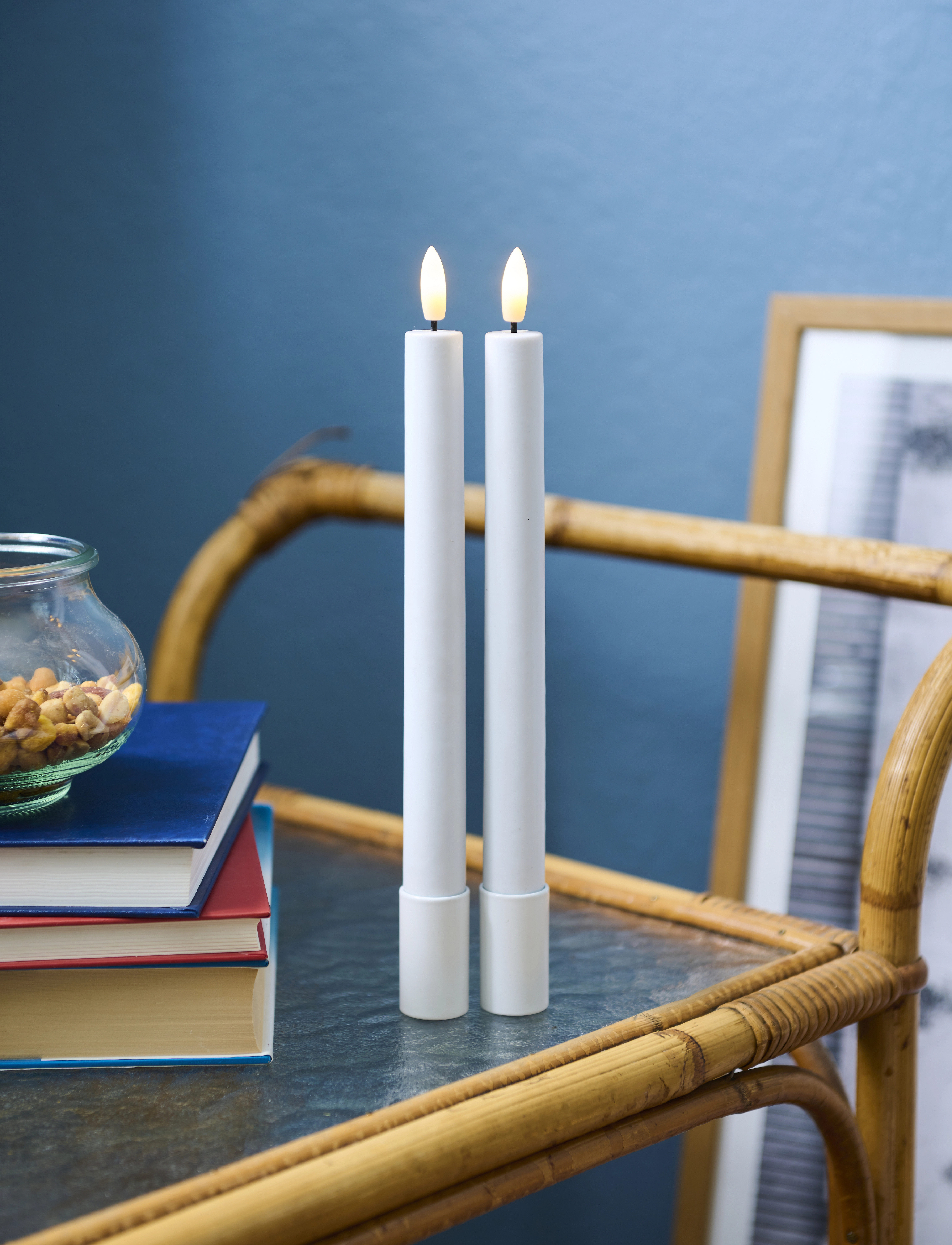 Sirius Home - Sille Rechargable Krone 2 stk Set - advent candles - white - 3