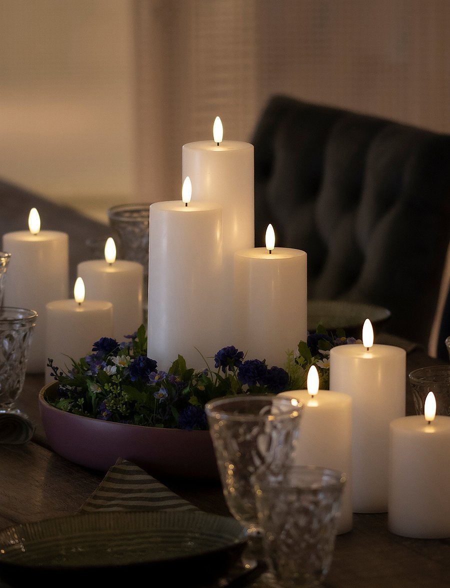 Sirius Home - Sille Exclusive - laternad - white - 2