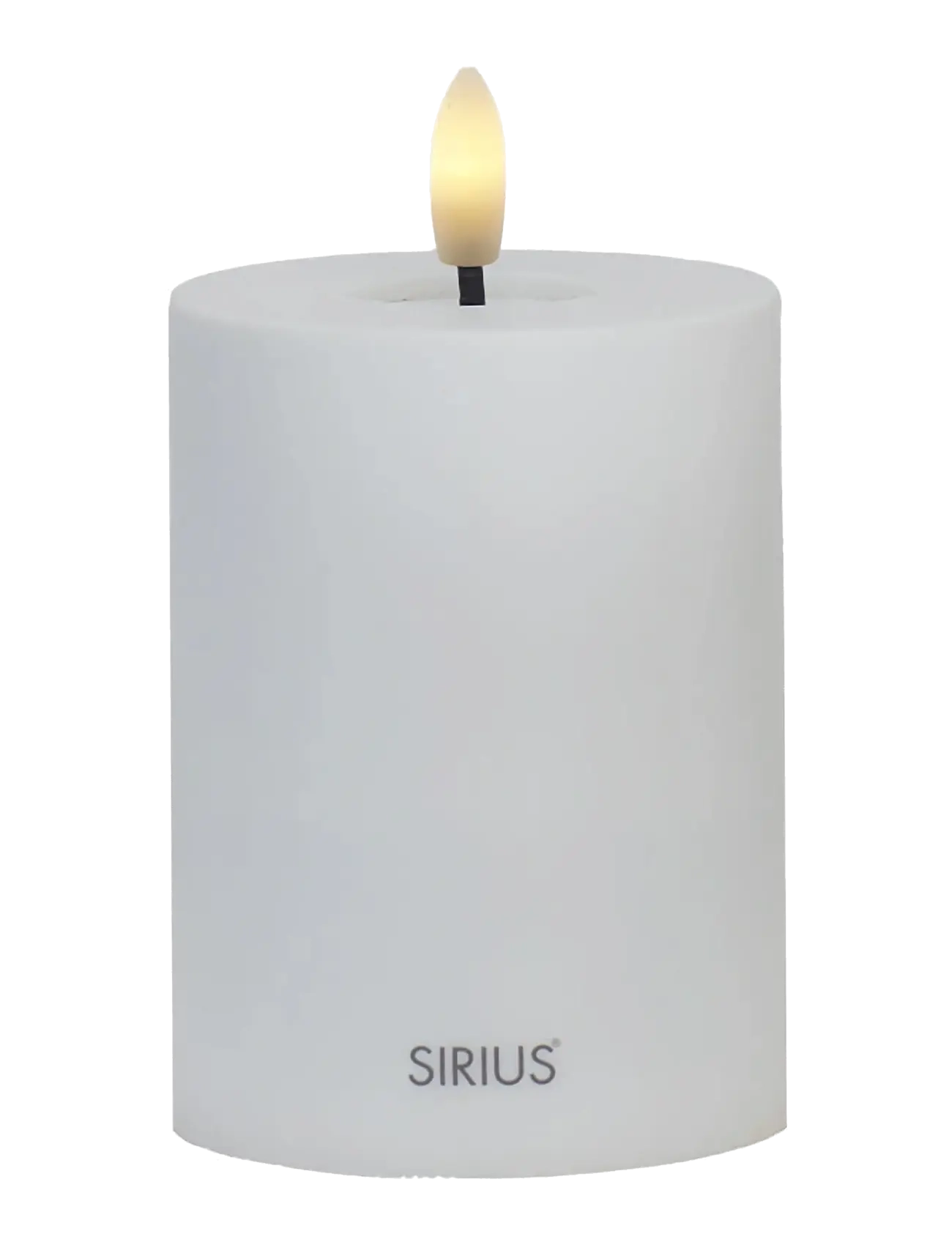 Sirius Home Sille Solar Ø7,5Xh10Cm, Hvid, LED-lys, Hvid, Str: ONE SIZE