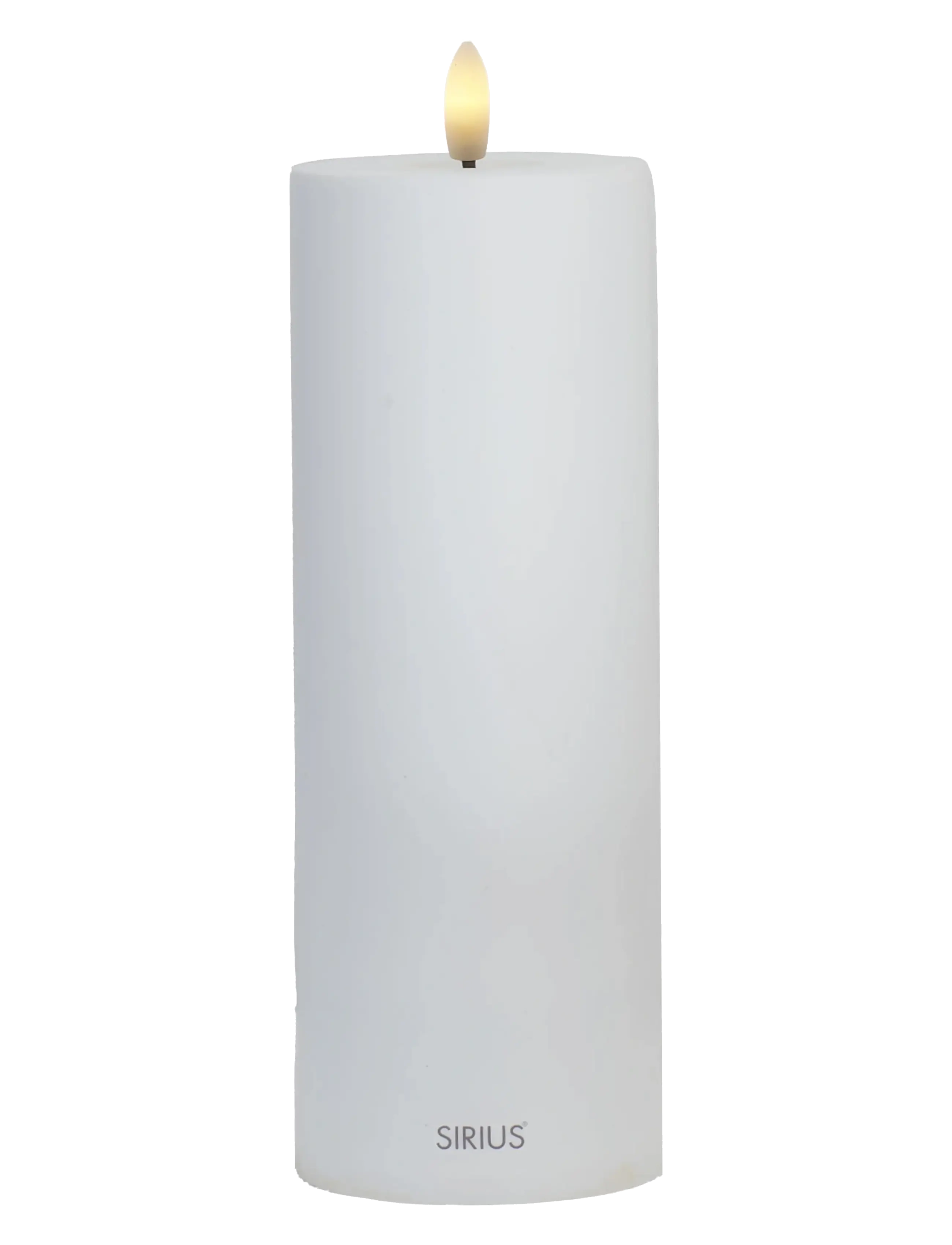 Sirius Home Sille Solar Ø7,5Xh20Cm, Hvid, LED-lys, Hvid, Str: ONE SIZE