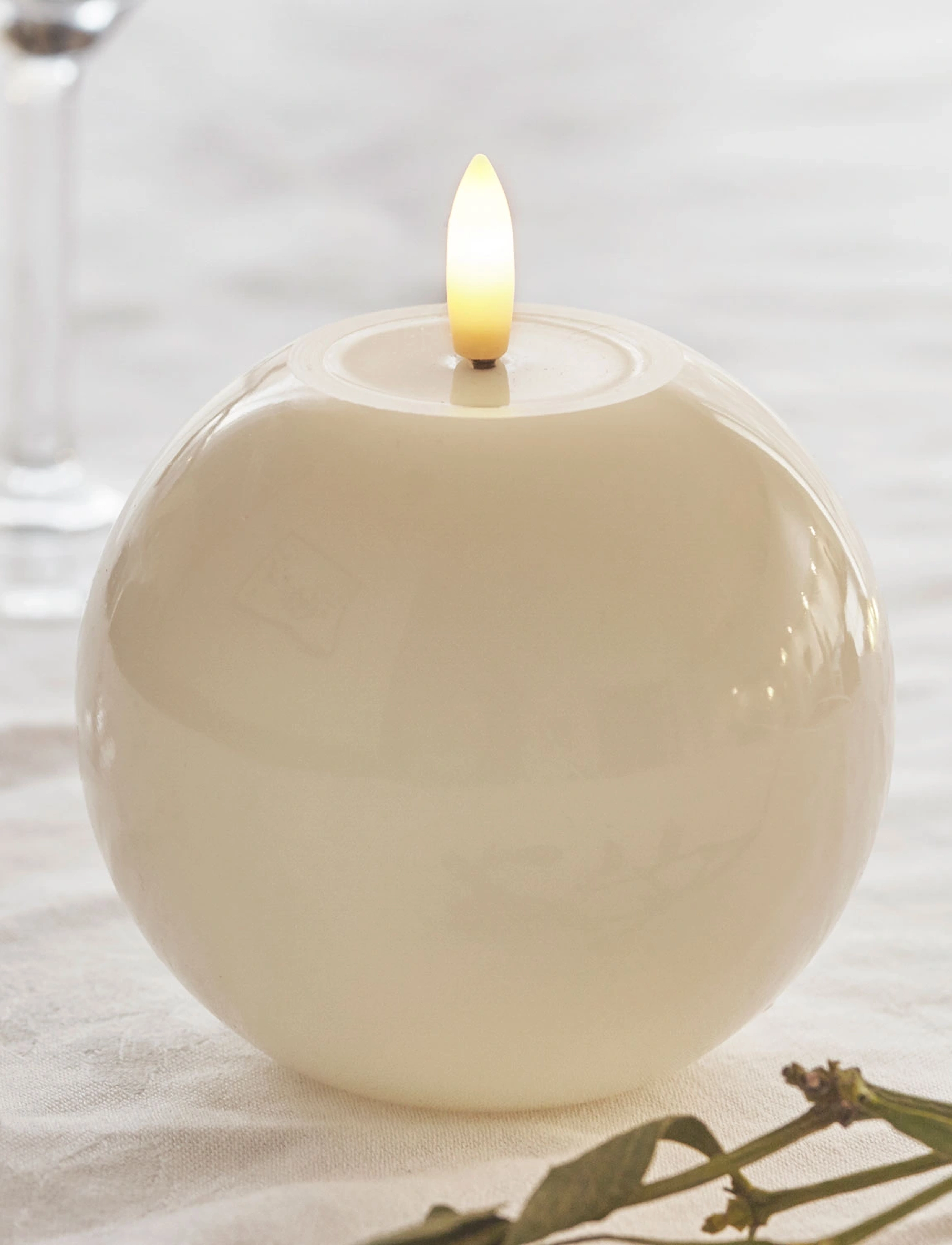 Sirius Home Sille Lak Ivory,,,Creme Gr.H:9CM