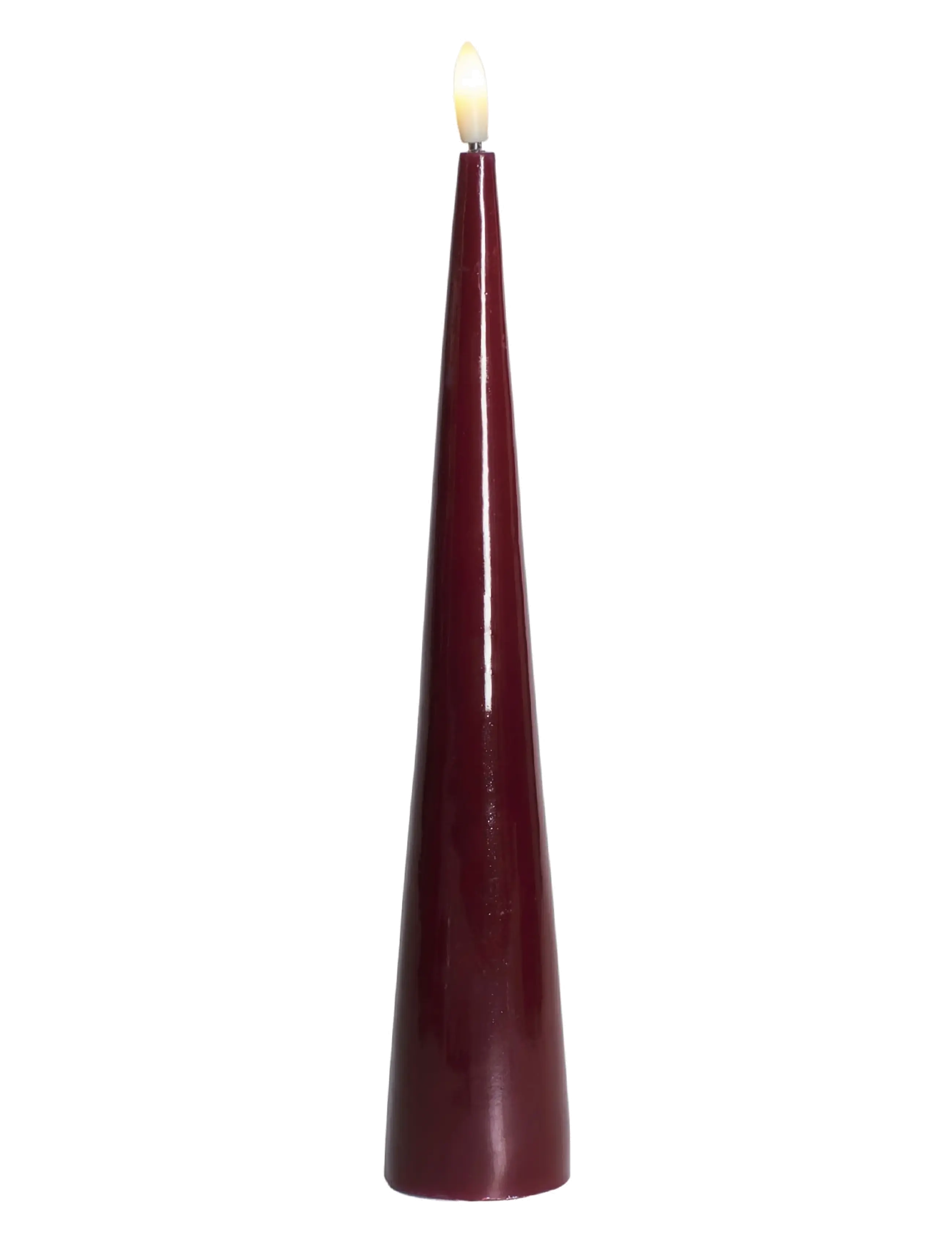 Sirius Home Sille lacquer, Bordeaux Coneshape - LED lys - BORDEAUX / burgundy