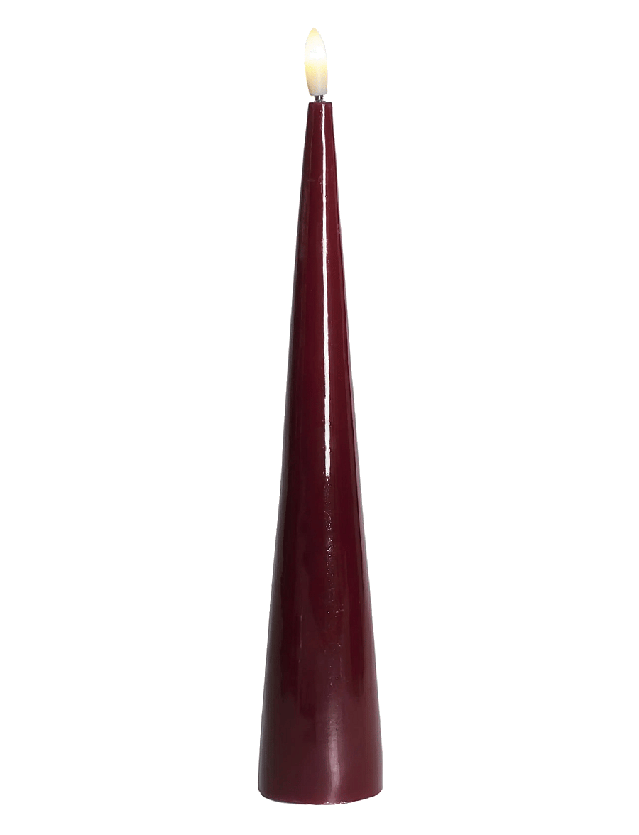 Sirius Home - Sille lacquer, Bordeaux Coneshape - geschenke unter 30€ - bordeaux - 0