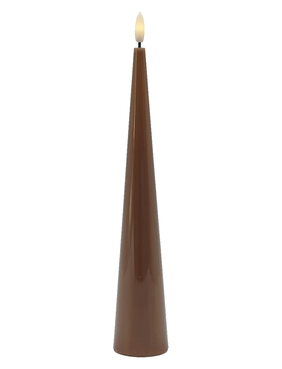 Sirius Home - Sille lacquer, Ø4,8xH26cm, Toffee - led küünlad - toffee - 1