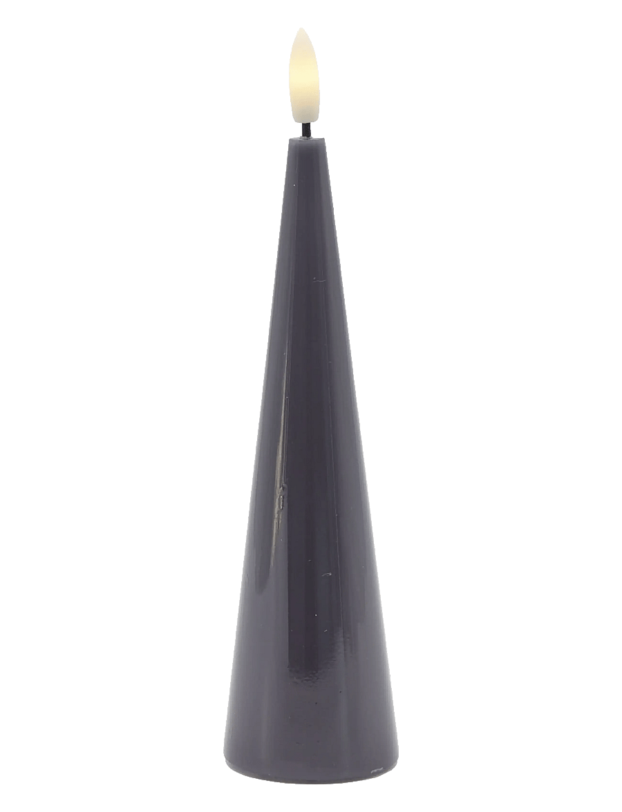 Sirius Home - Sille lacquer, Ø4,8xH17cm, Gray - led küünlad - grey - 1