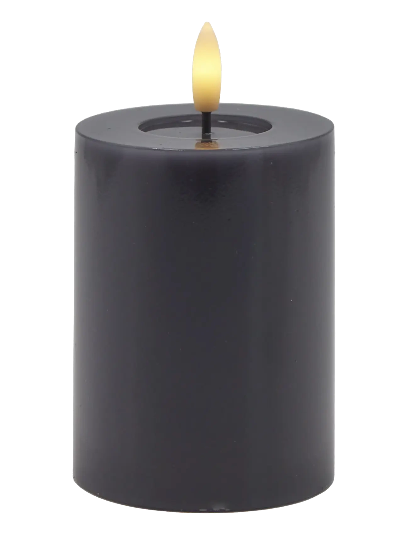 Sirius Home Sille lacquer, Ø7,5xH10cm, Gray - Świece - GREY / grey