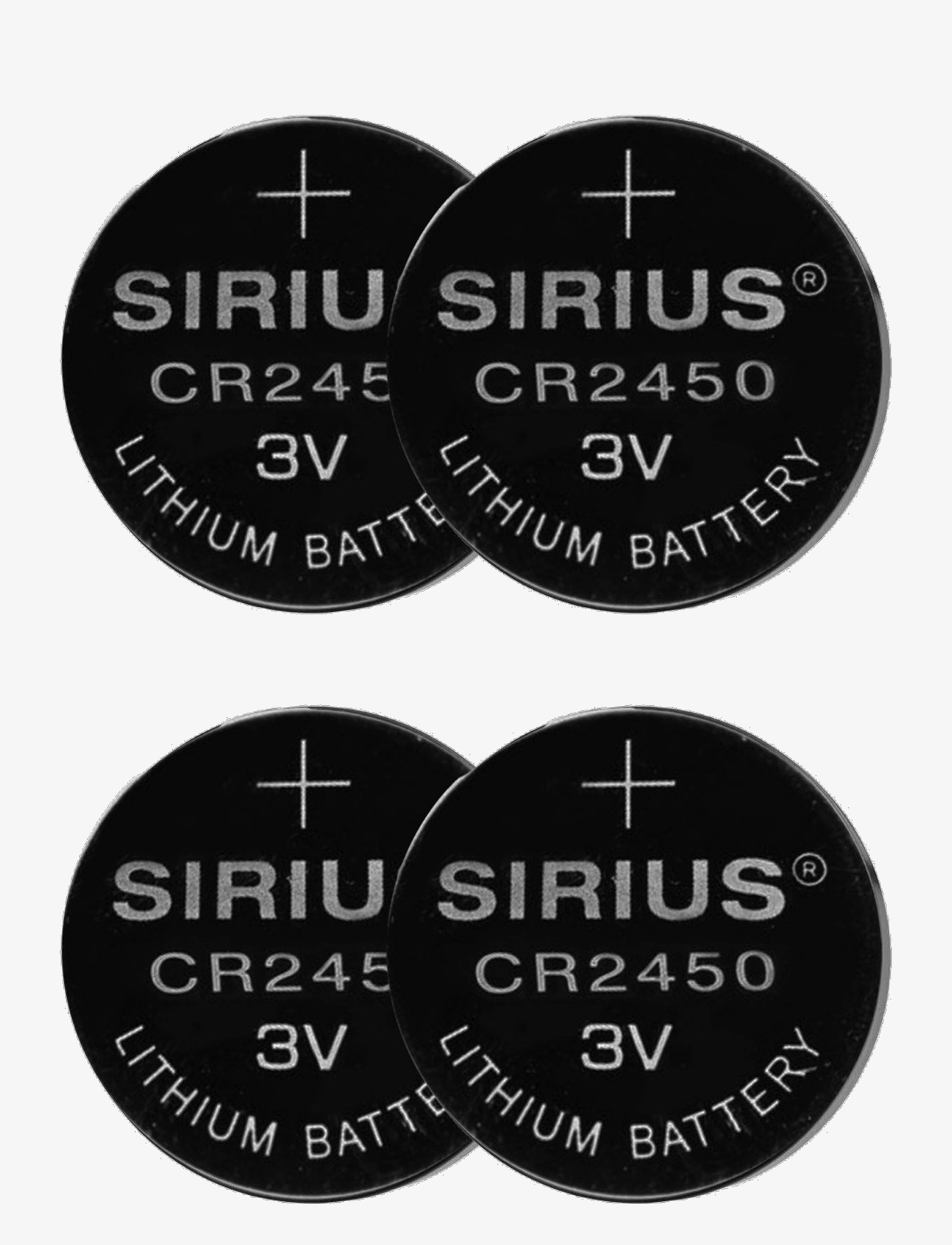 Sirius Home Decopower Cr2450, 4 Stk Sæt, Batteri, Sølv, Str: ONE SIZE