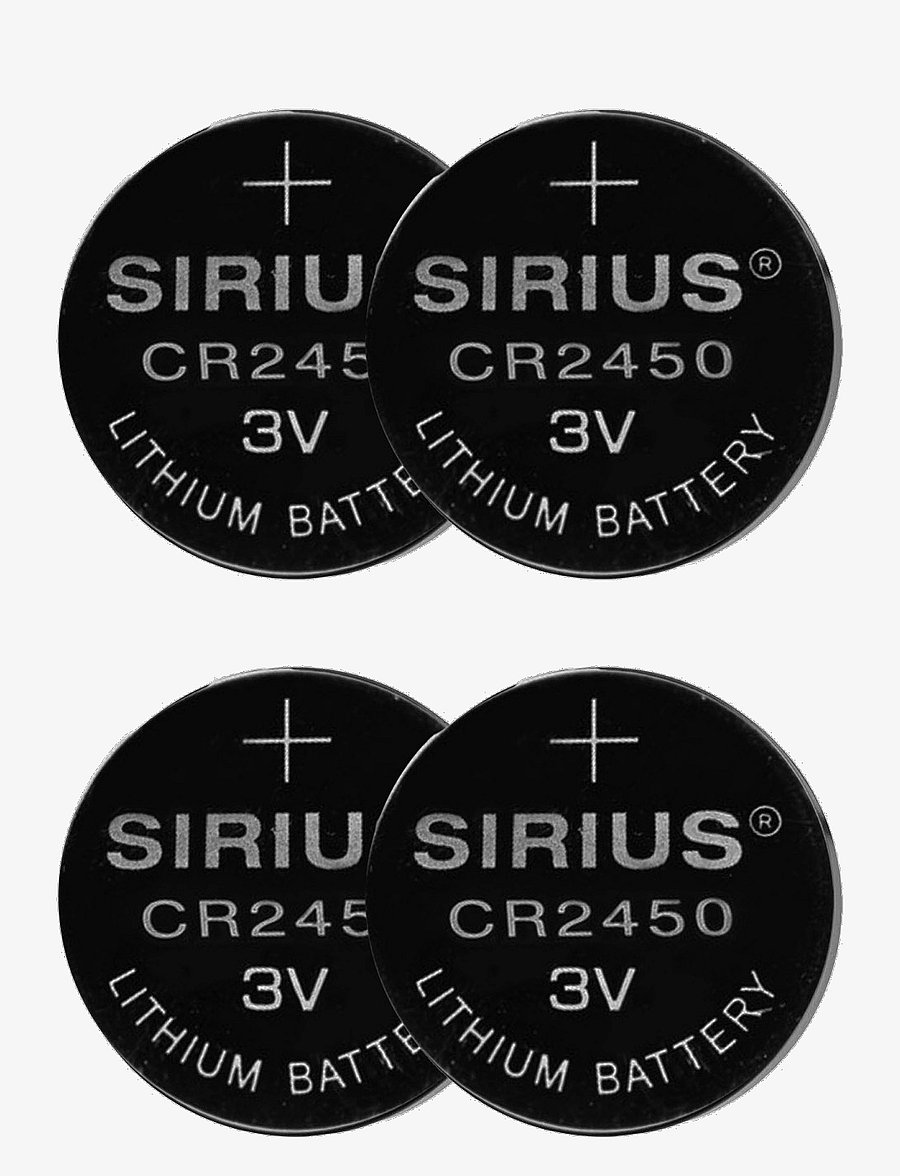 Sirius Home - DecoPower CR2450, 4 Stk Set - patareid - silver - 0