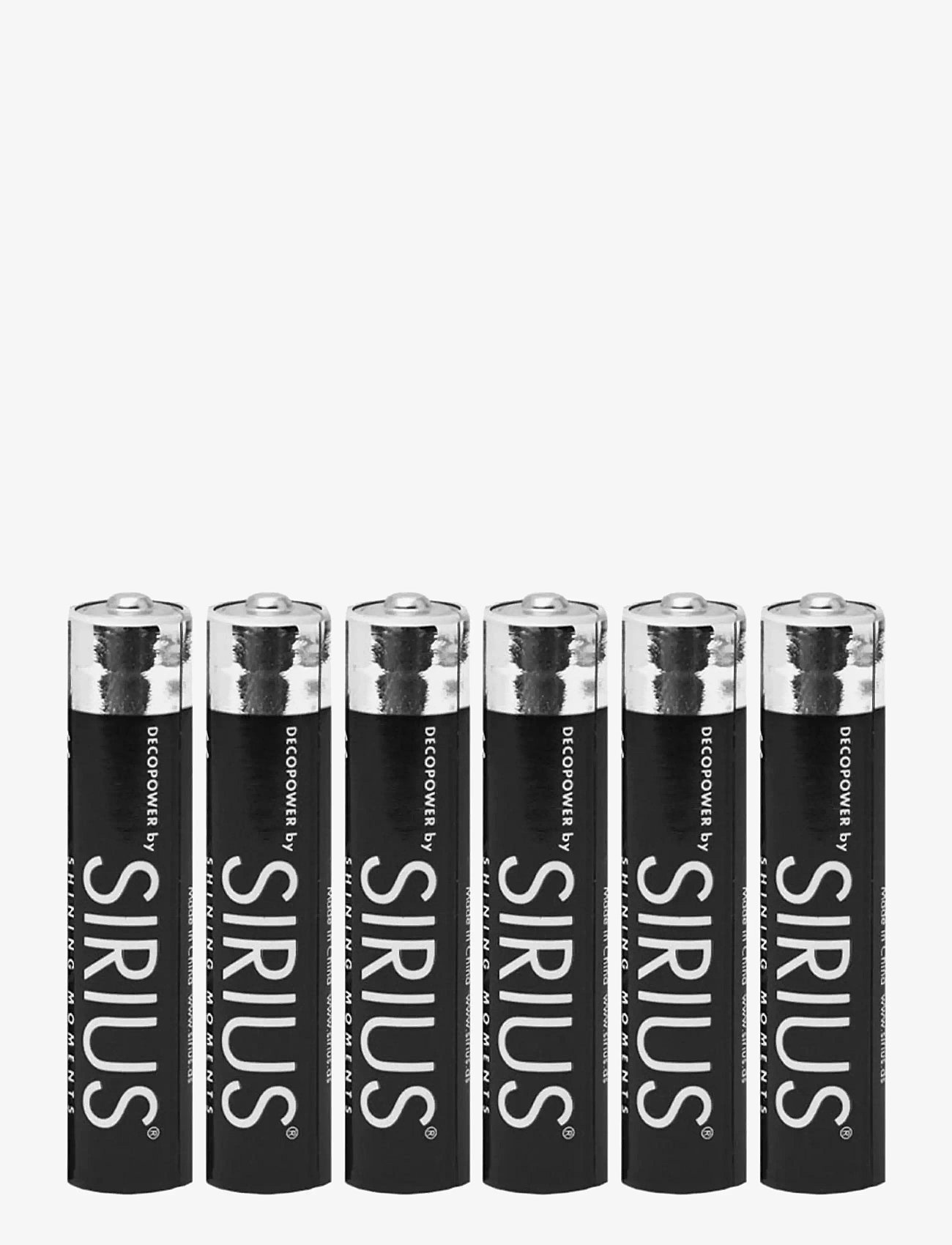 Sirius Home - Sirius AAAA batterier, 6-pak - batteries - blue - 0