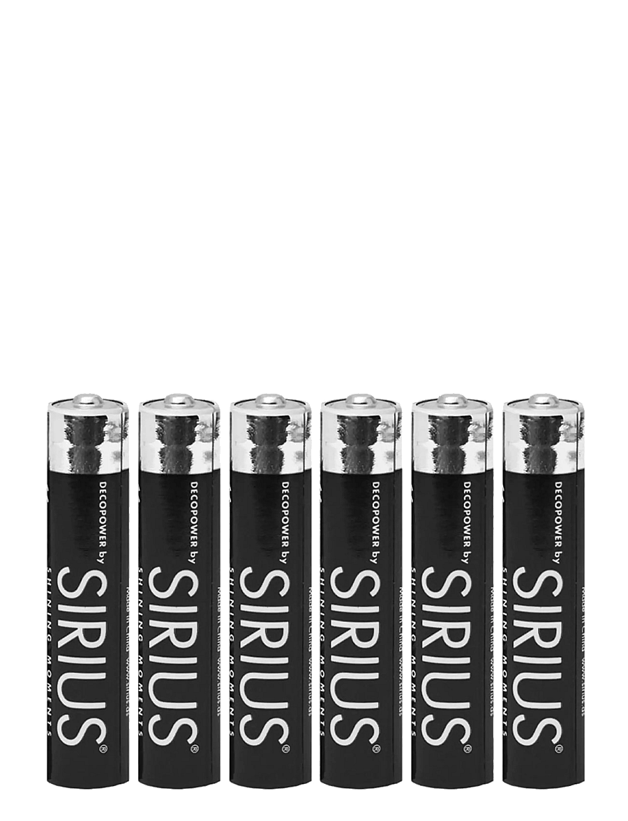 Sirius Home - Sirius AAAA batterier, 6-pak - patareid - blue - 0
