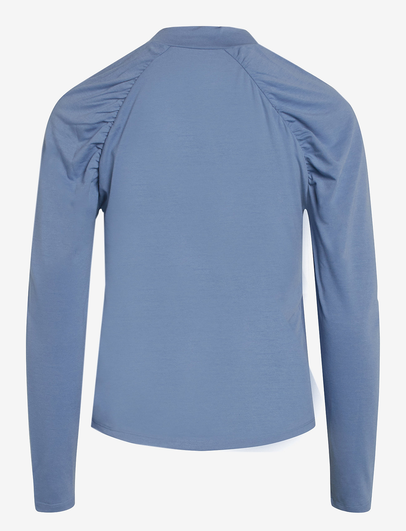 Sirup Copenhagen - Cecilia Solid Blouse - sügisesed riided - stonewash - 1