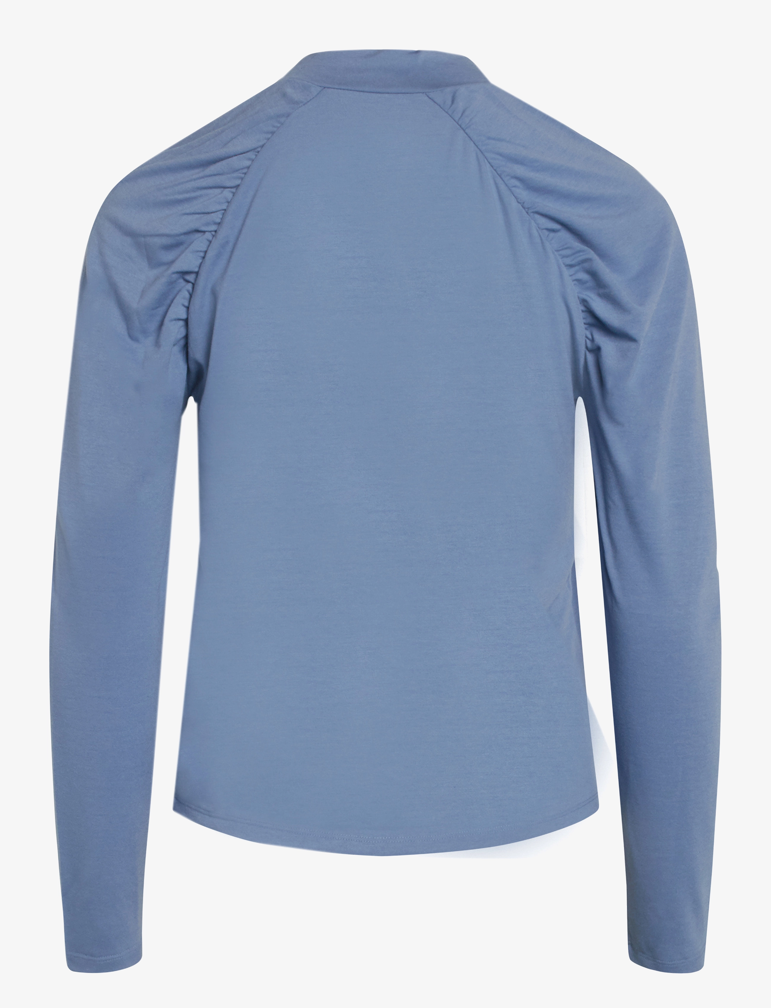 Sirup Copenhagen - Cecilia Solid Blouse - langærmede toppe - stonewash - 1