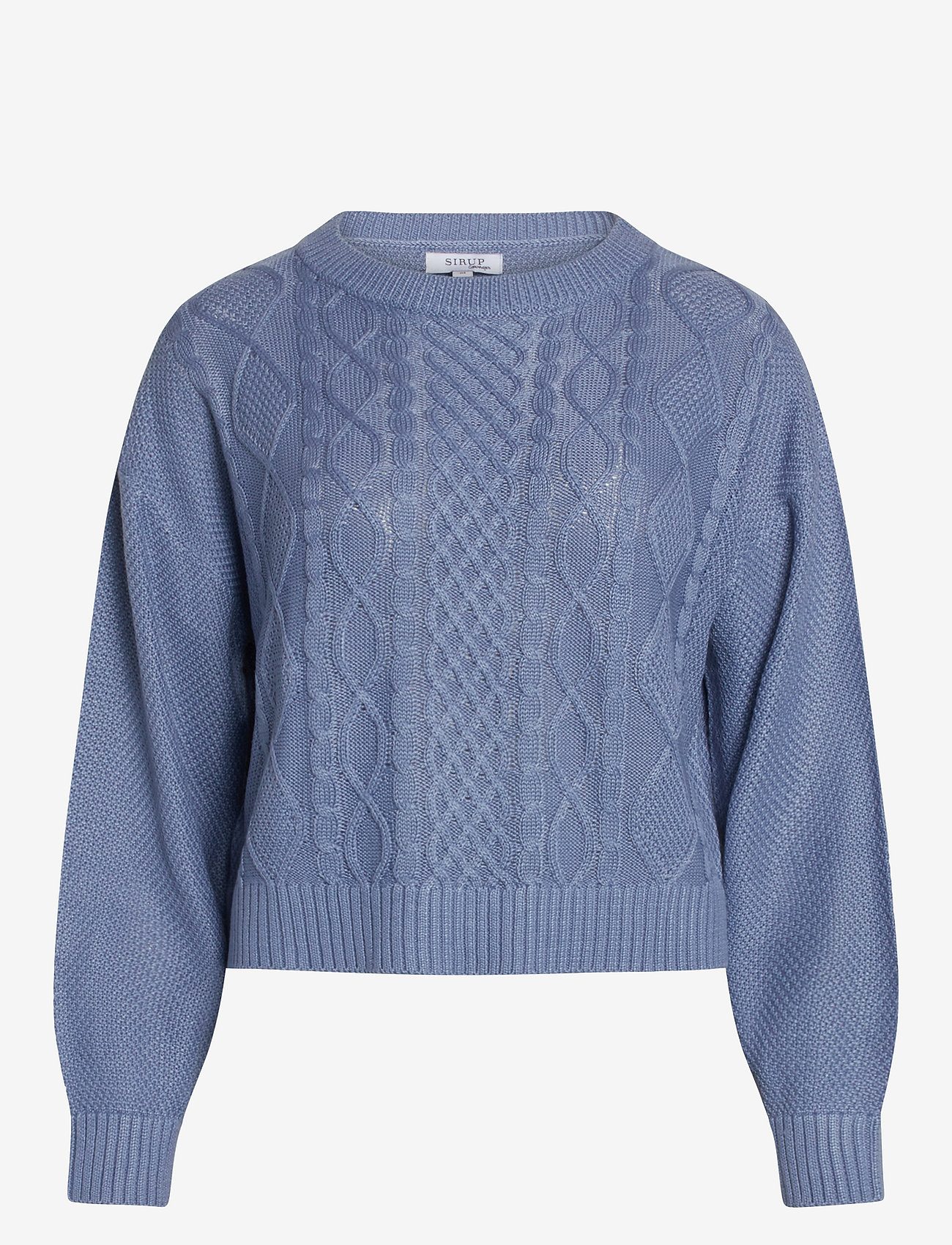 Sirup Copenhagen - Trendy Knit Pullover - efterårstøj - stonewash - 0