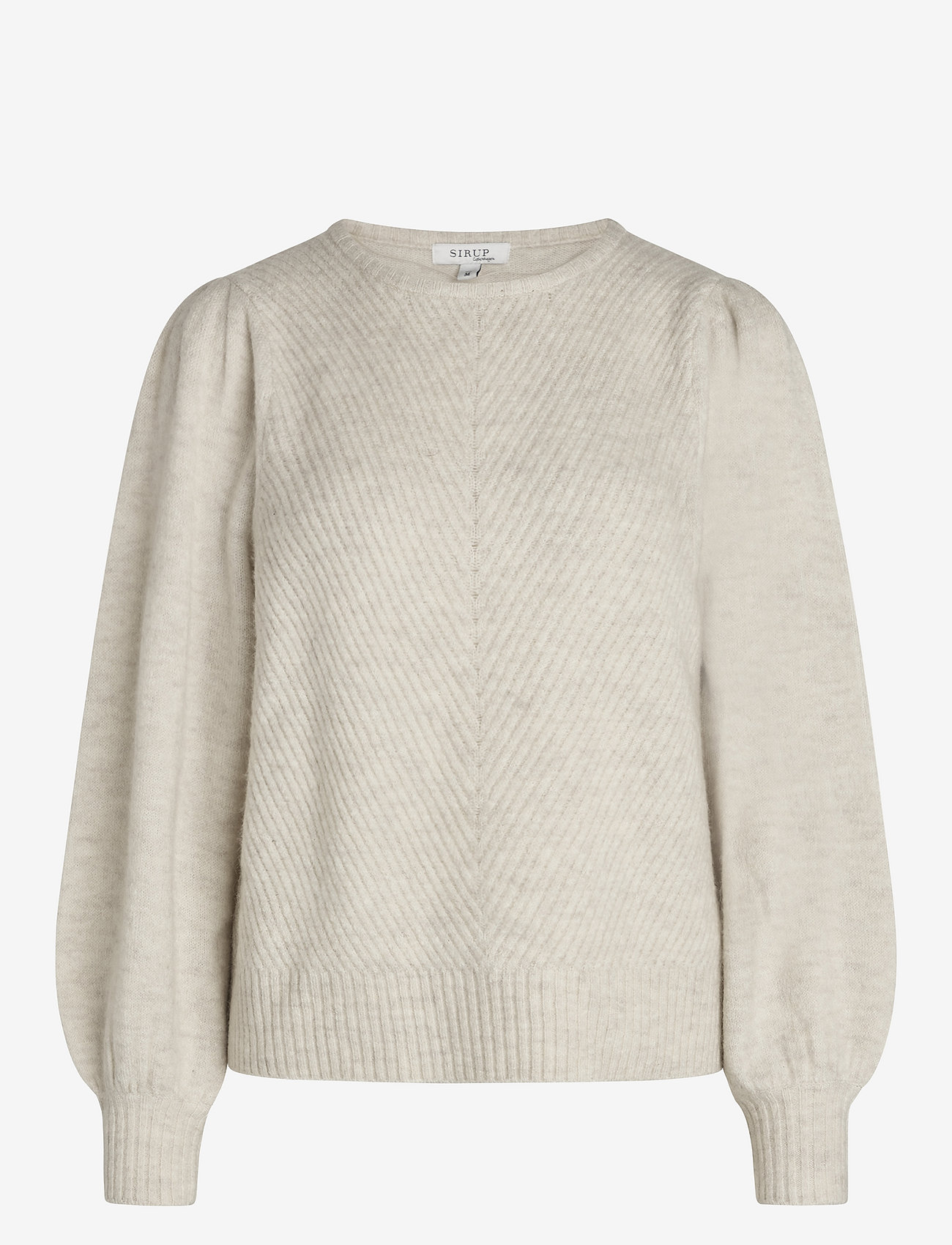 Sirup Copenhagen - Elegant Pullover - höstkläder - sand - 0