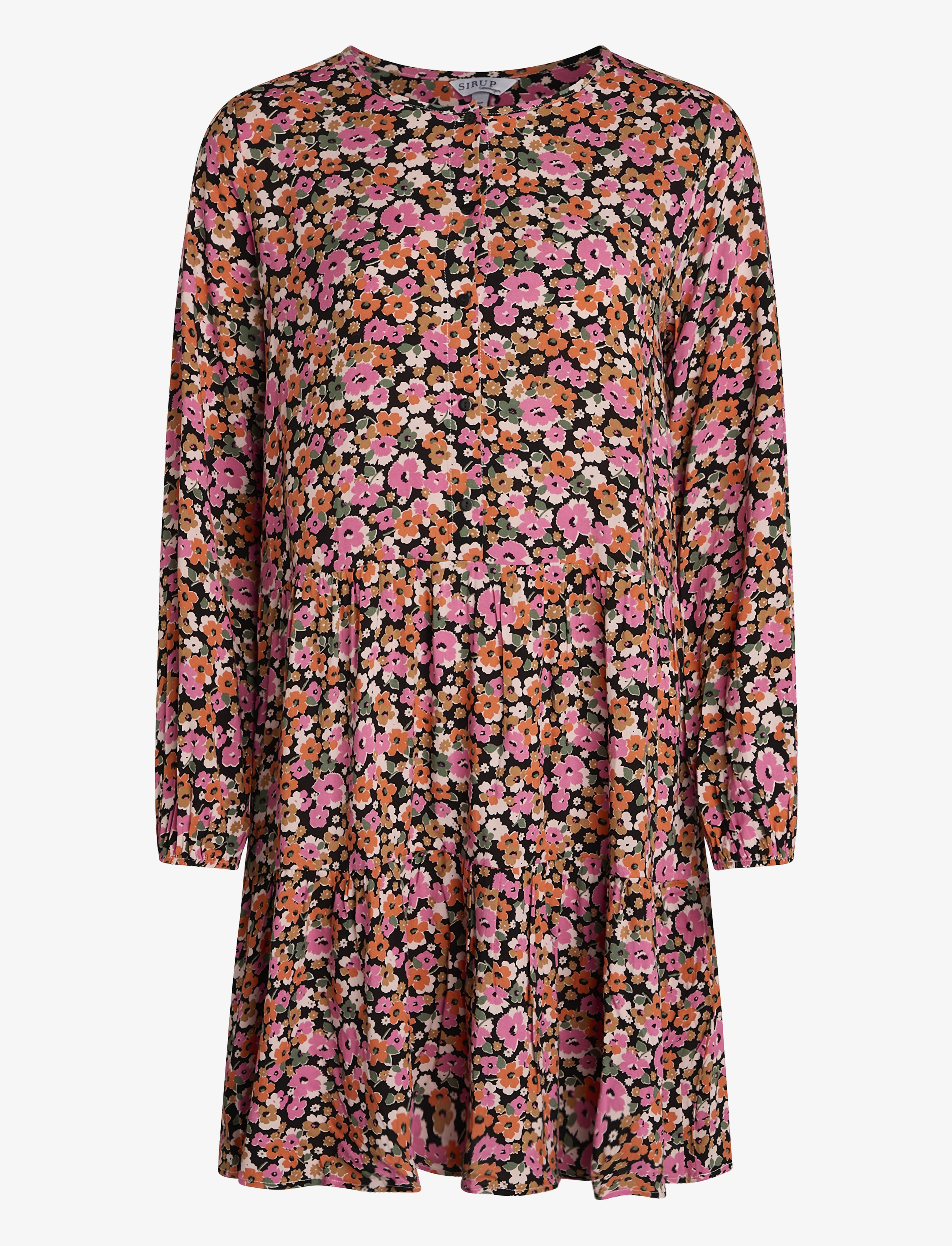 SIRUP COPENHAGEN Floral Tunika Pink - S - Damen