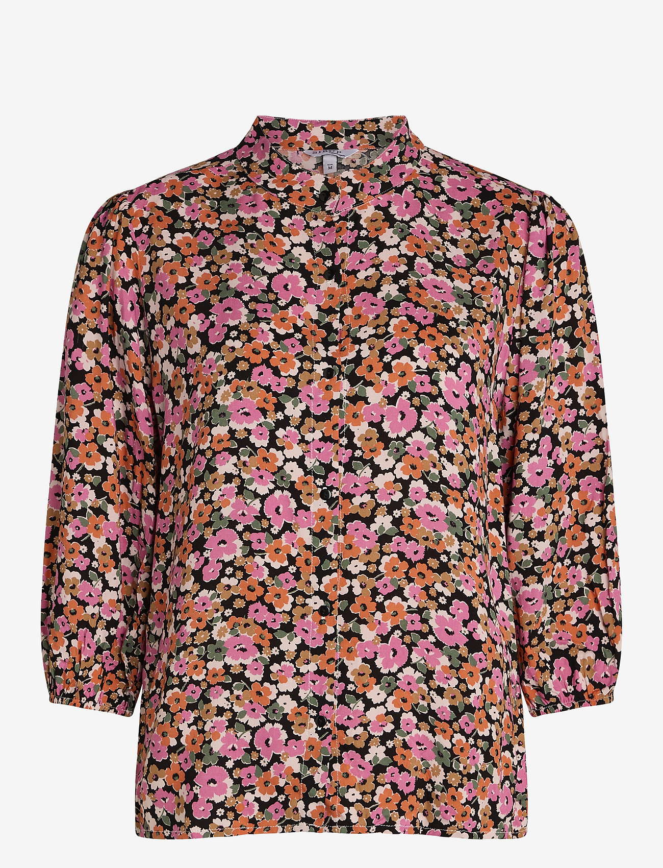 Sirup Copenhagen - Floral Blouse - långärmade skjortor - chateau rose - 0
