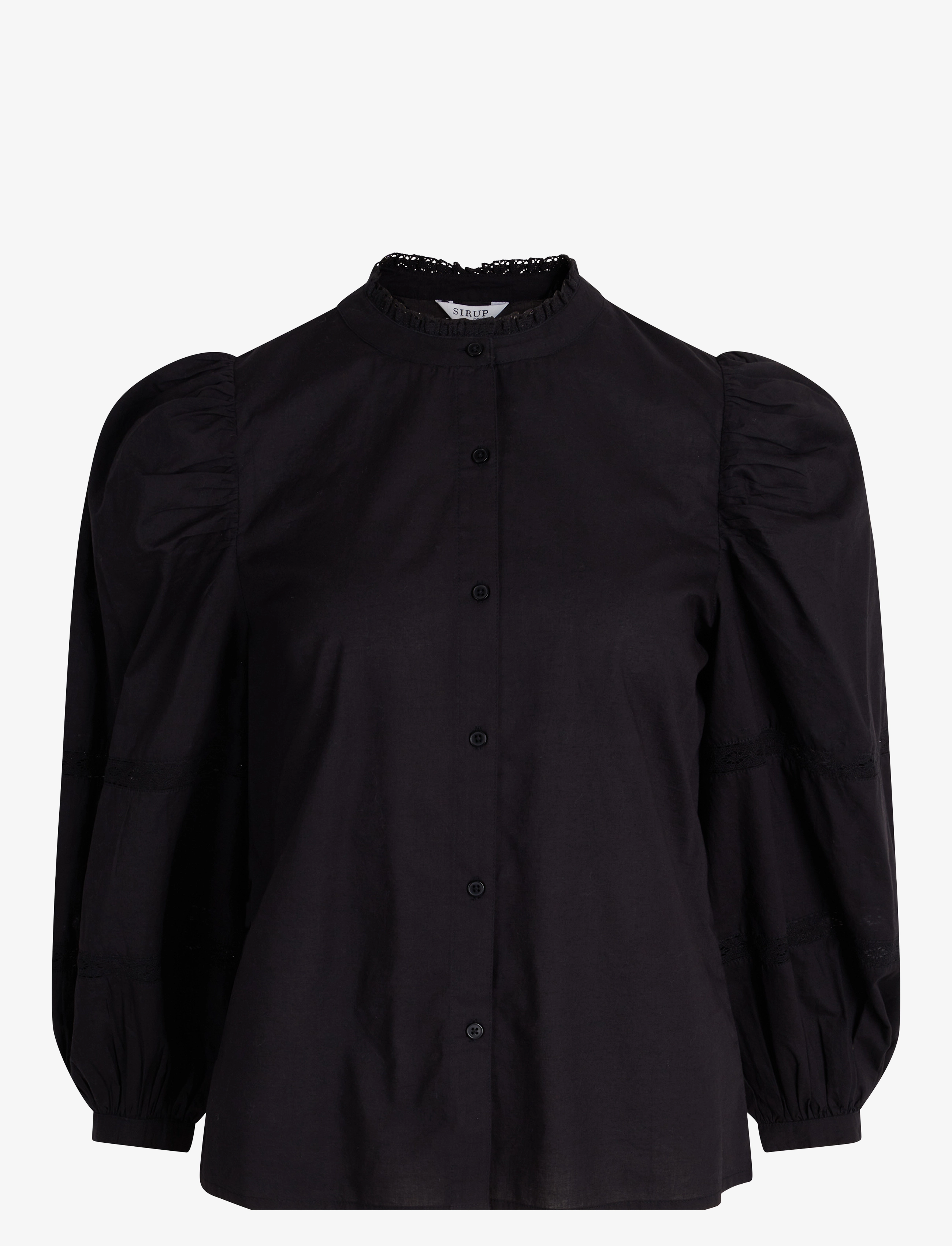SIRUP COPENHAGEN Big Sleeve Shirt Schwarz - S - Damen