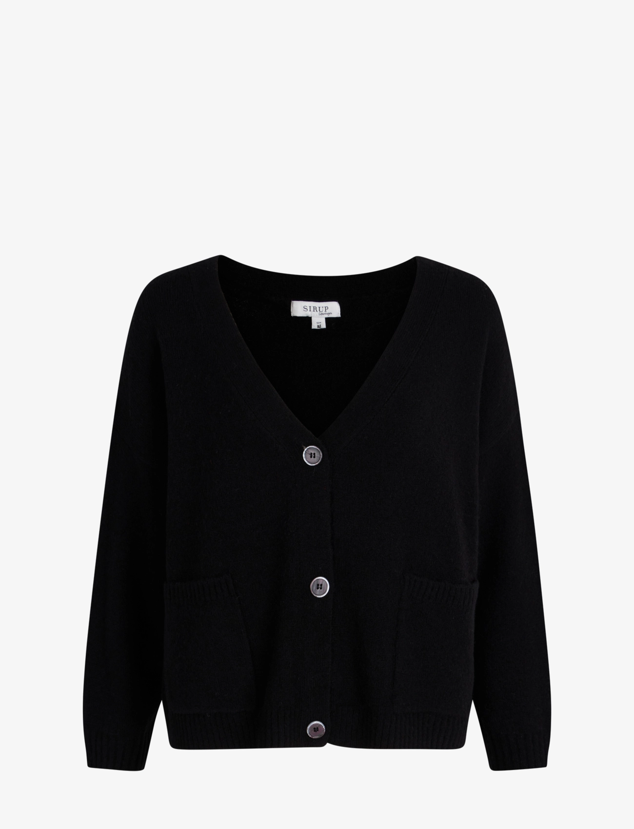 Sirup Copenhagen Jenna Oversize Cardigan - Sirup Copenhagen - BLACK / black